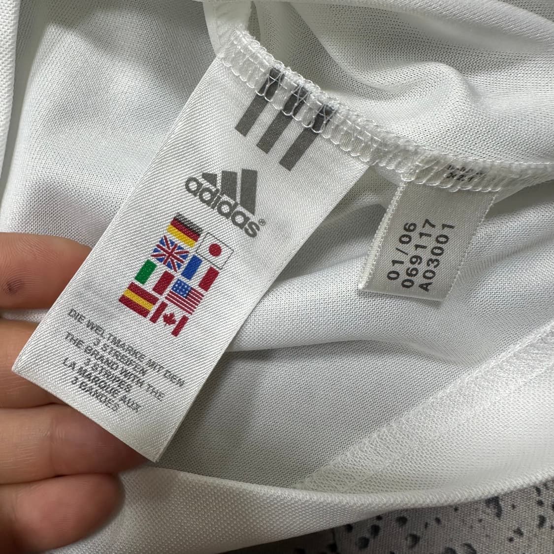 ✨ (바배) 아디다스 00s 프랑스 축구 유니폼 반팔티  상품이미지6