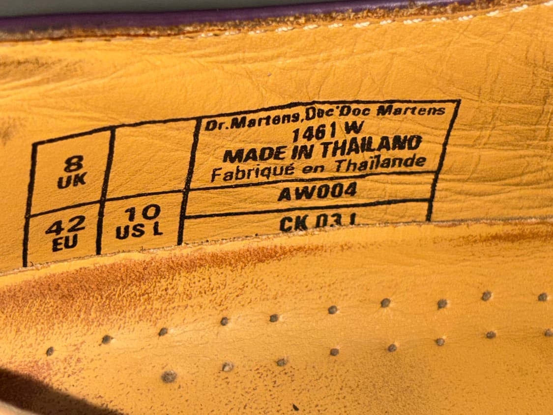 닥터마틴 1461 퍼플 상품이미지8