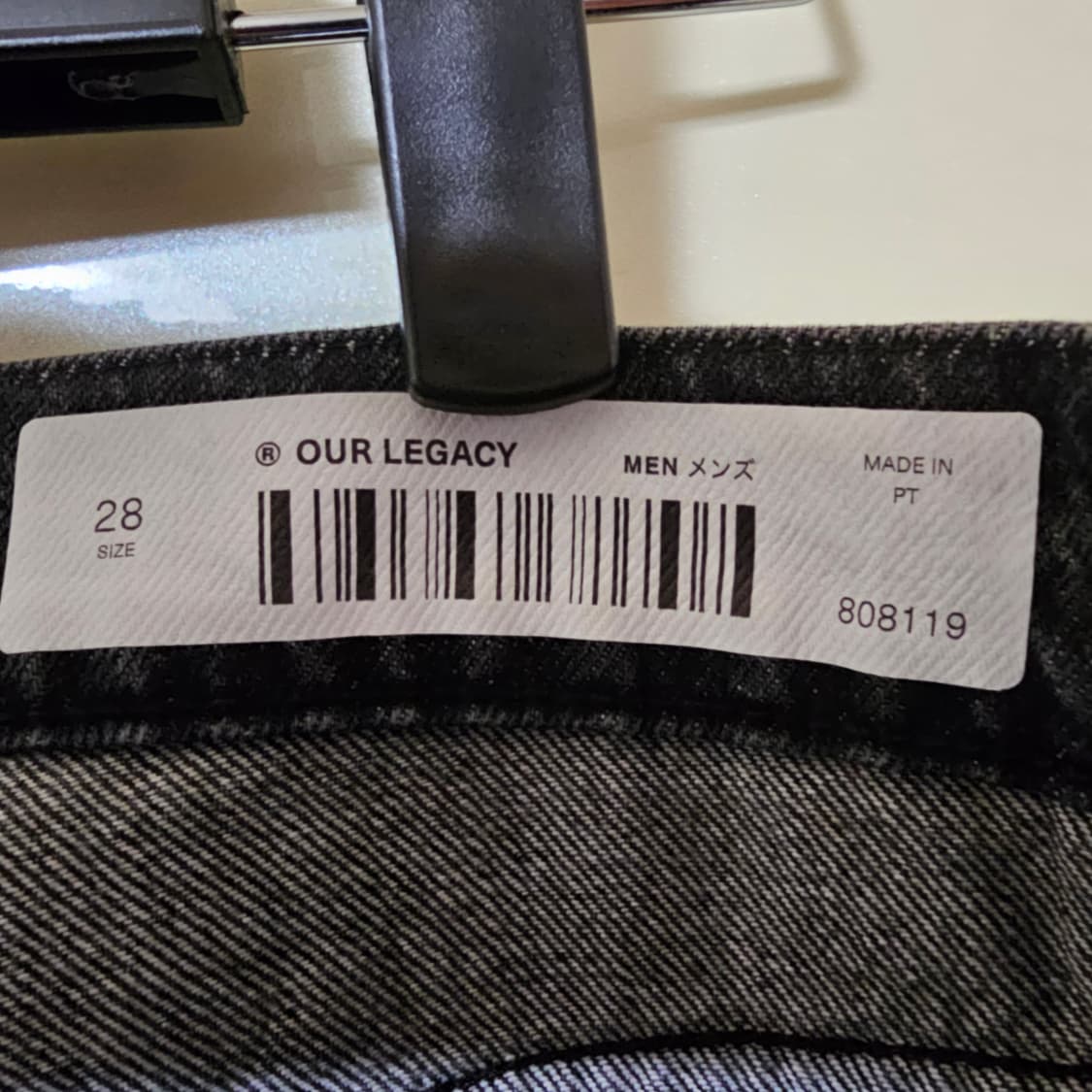 아워레가시 서드컷 데님 28 사이즈 상품이미지3