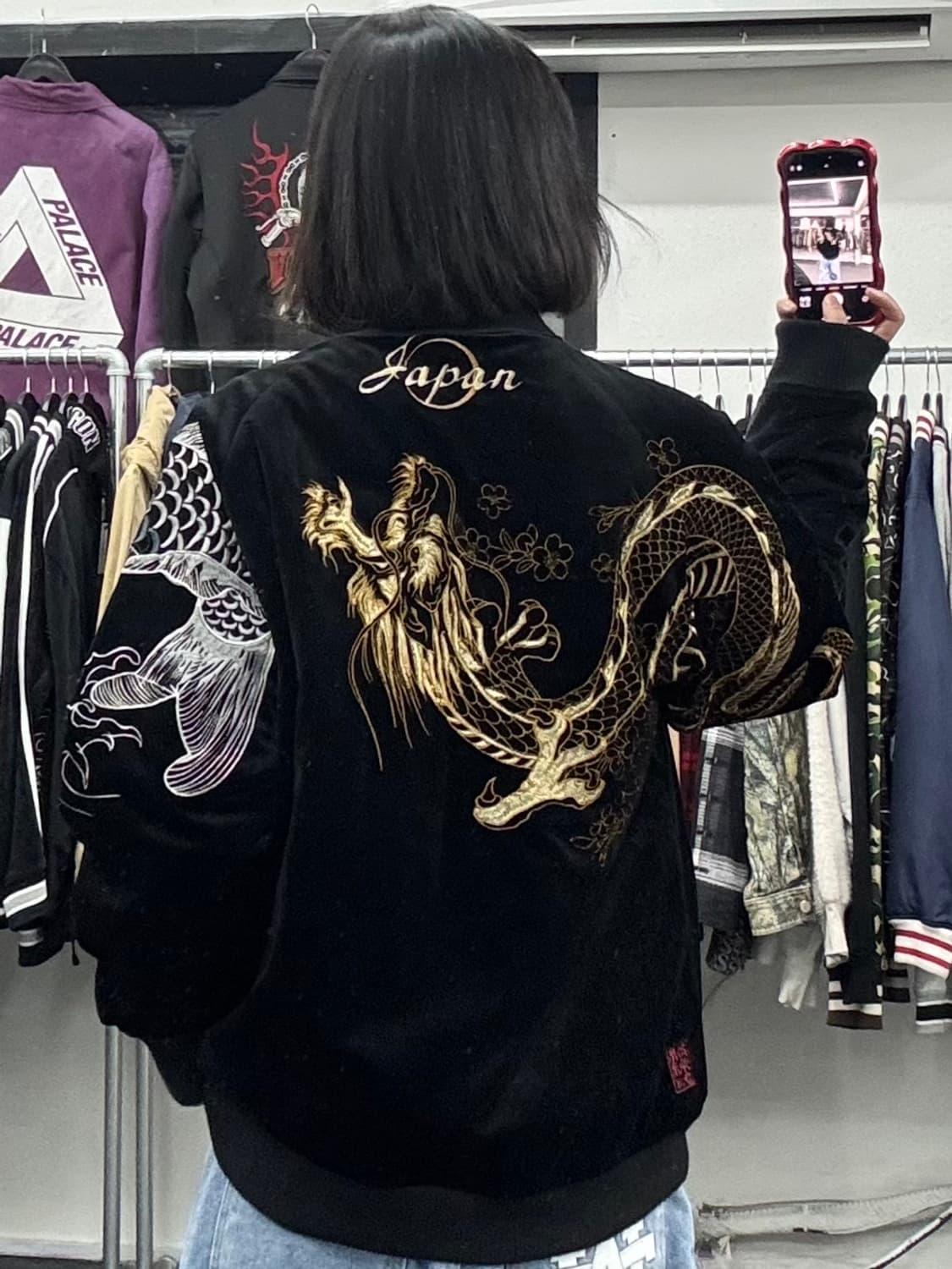 카라쿠리 타마시 오리엔탈 벨벳 스카잔 상품이미지5