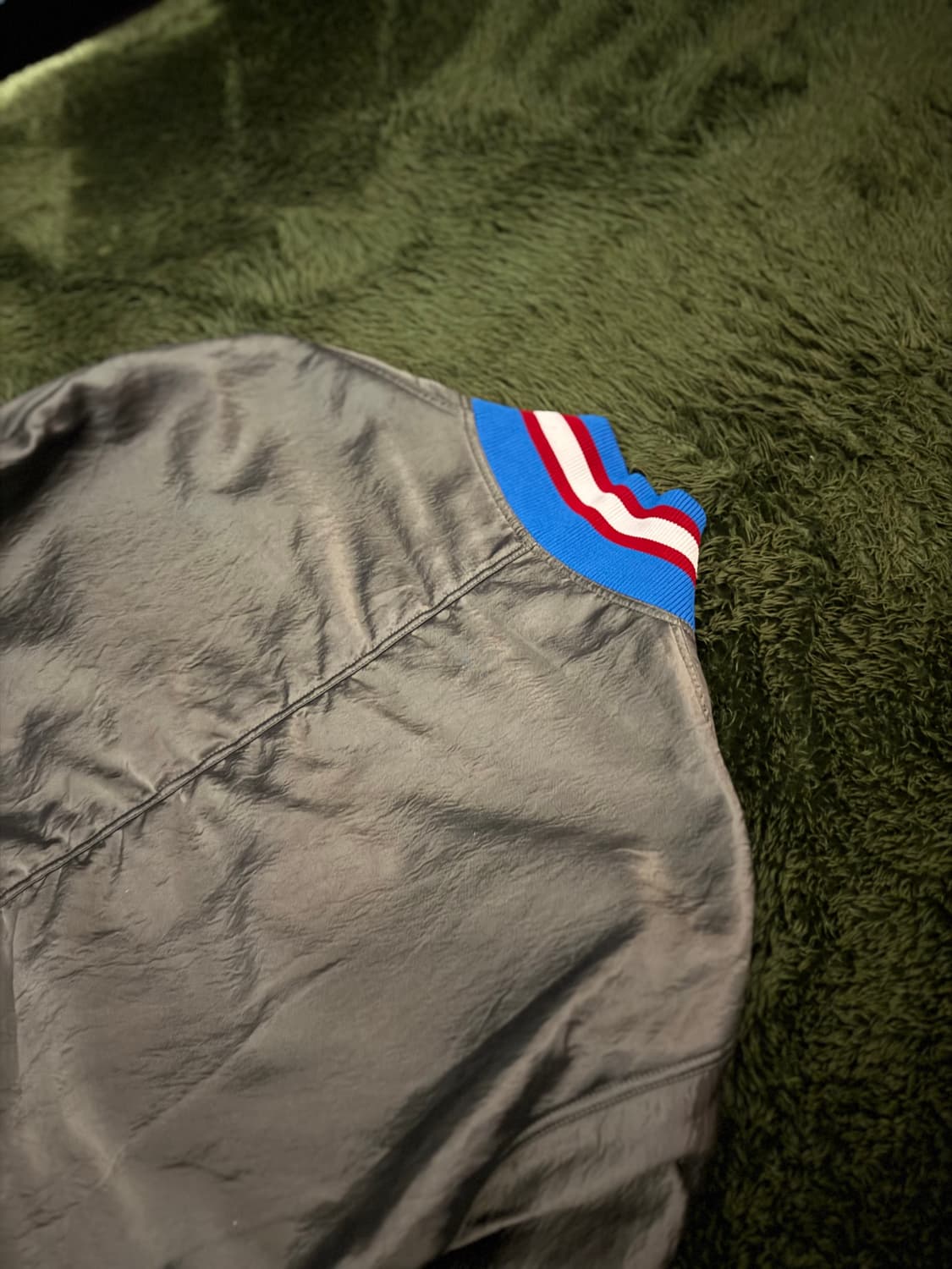 [36] Esteban Cortazar 에스테반 코르타자르 사틴 봄버 상품이미지9