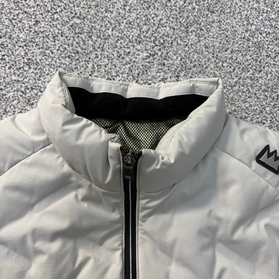 90 장미쉘바스키아 구스다운 패딩 조끼 0428J 상품이미지2