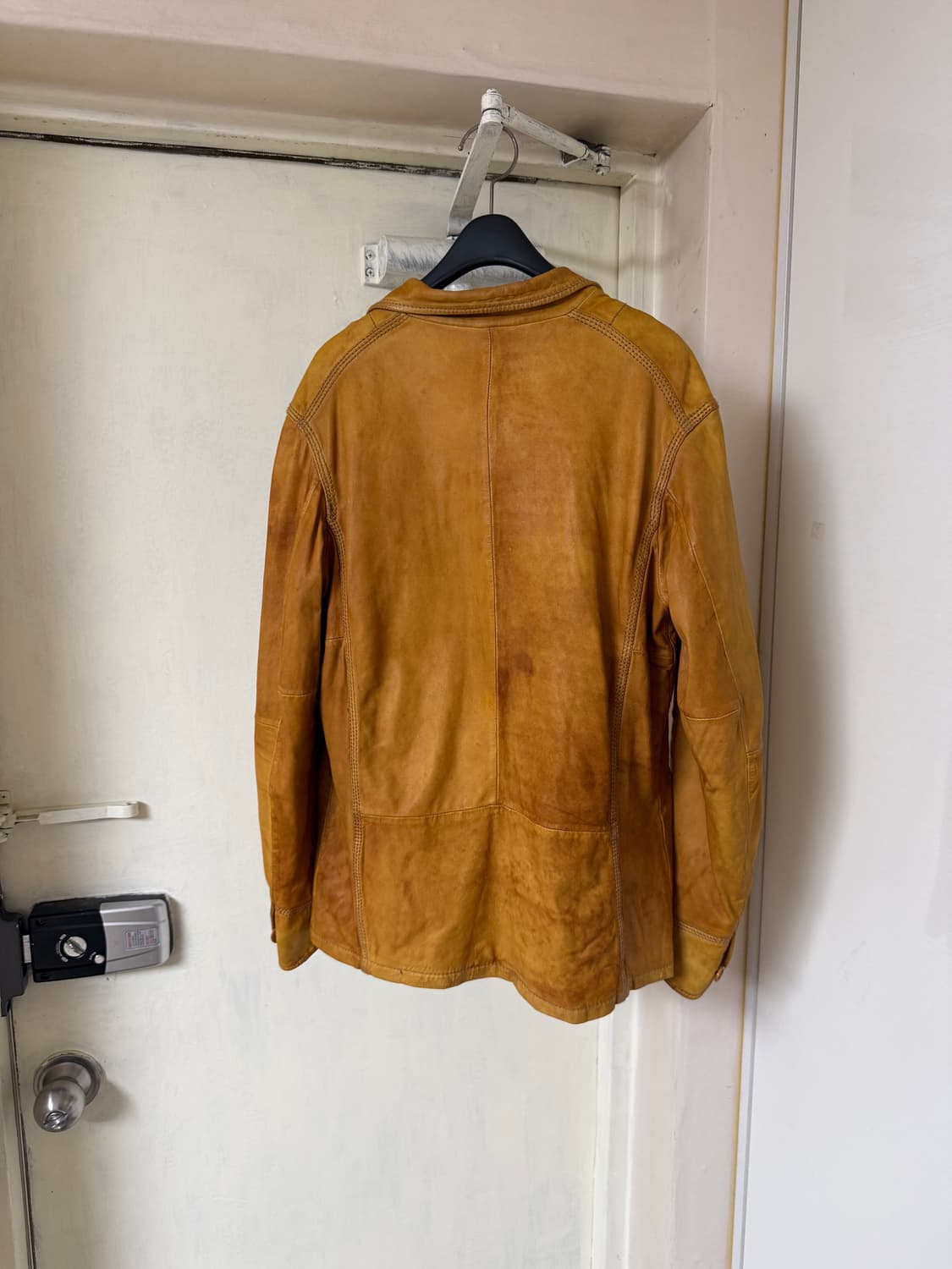 Diesel lambskin double breasted jacket 상품이미지3