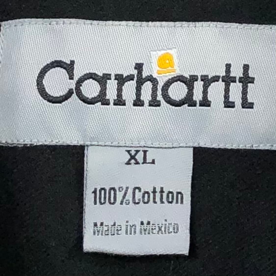 XL 칼하트 블랙 워크 셔츠 상품이미지3