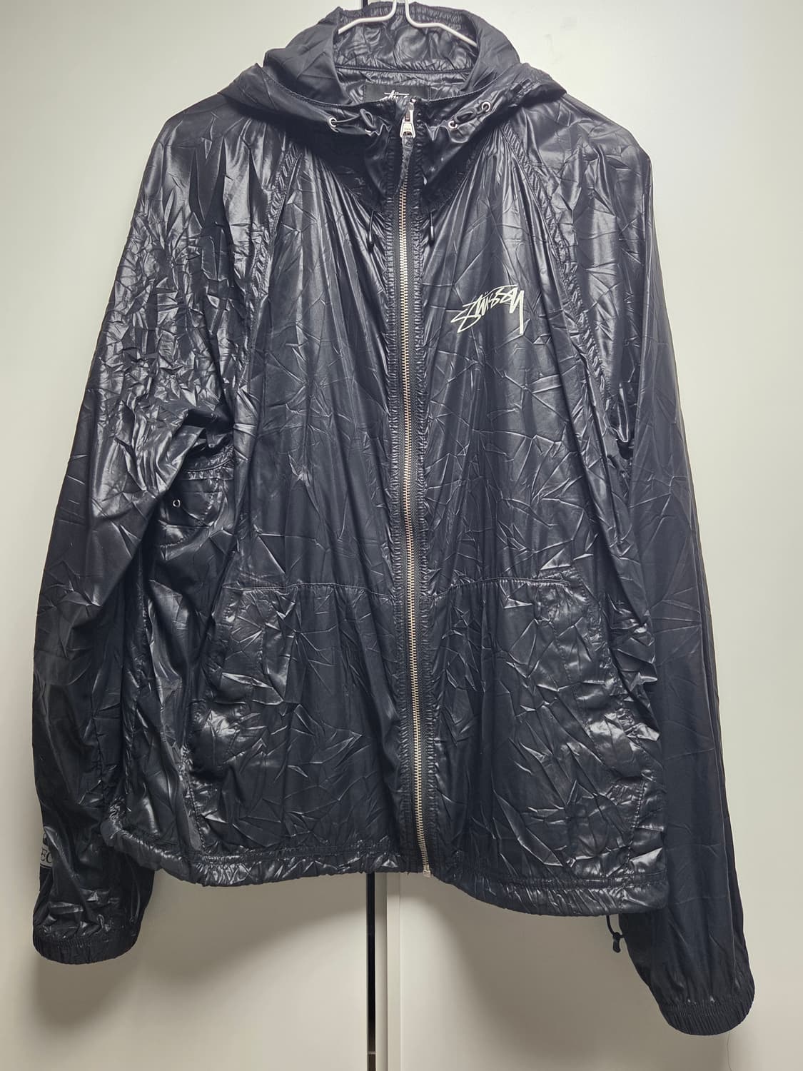 스투시 비치 쉘 링클 나일론 블락 m 상품이미지2