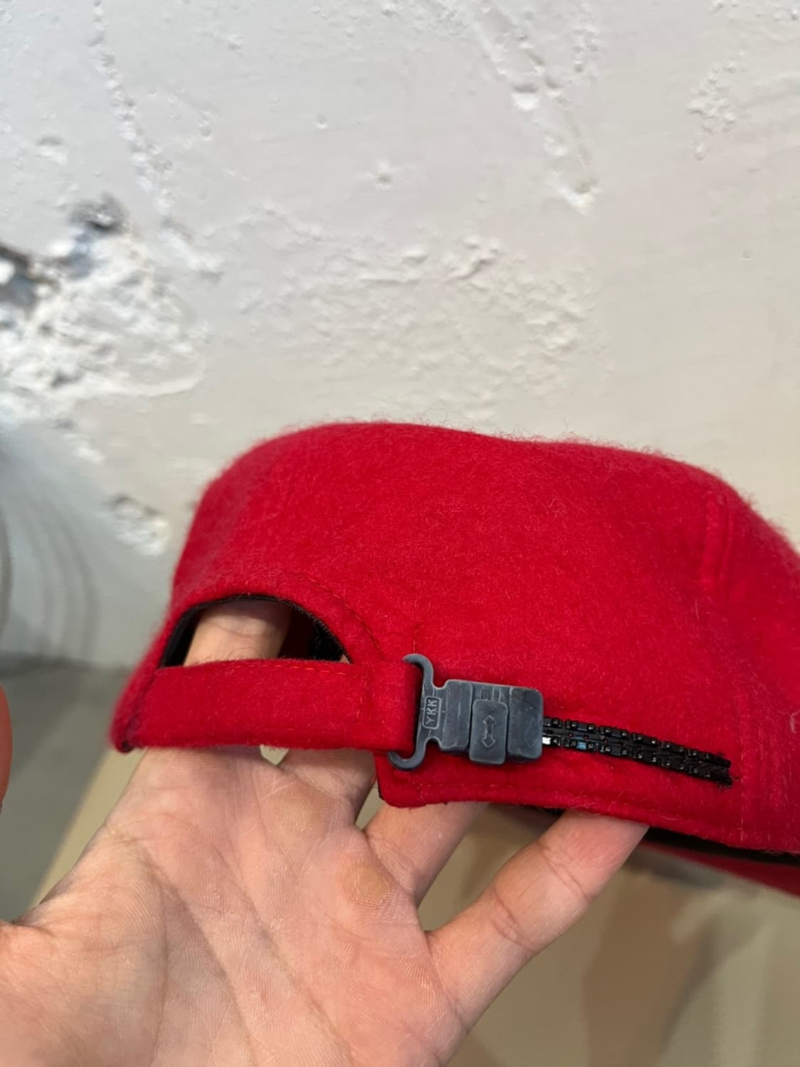 80-90s 빈티지 아식스 울 캡 모자 Made in JAPAN 상품이미지6