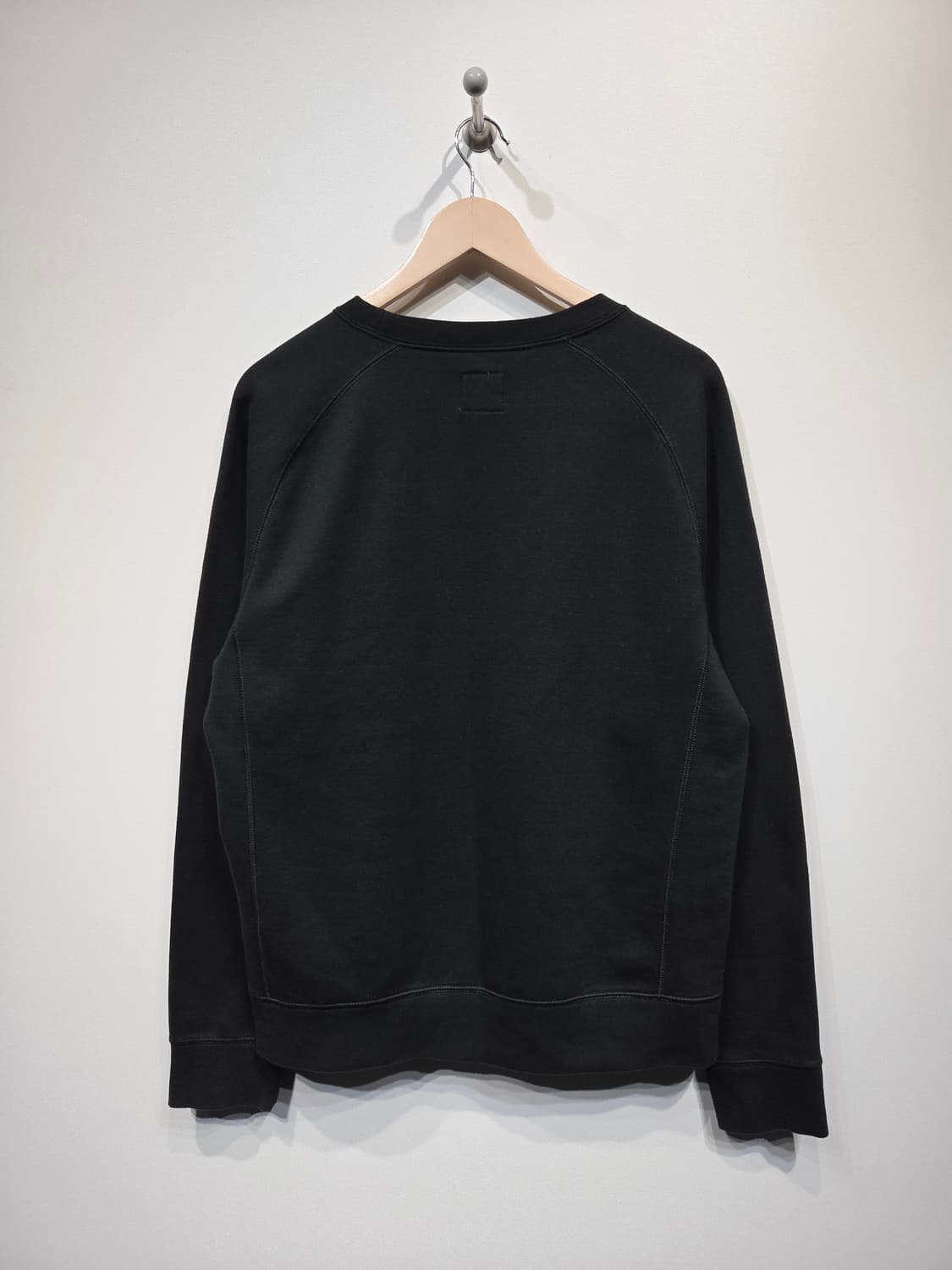 챔피온 안감기모 블랙 로고 맨투맨 티셔츠_M 상품이미지5