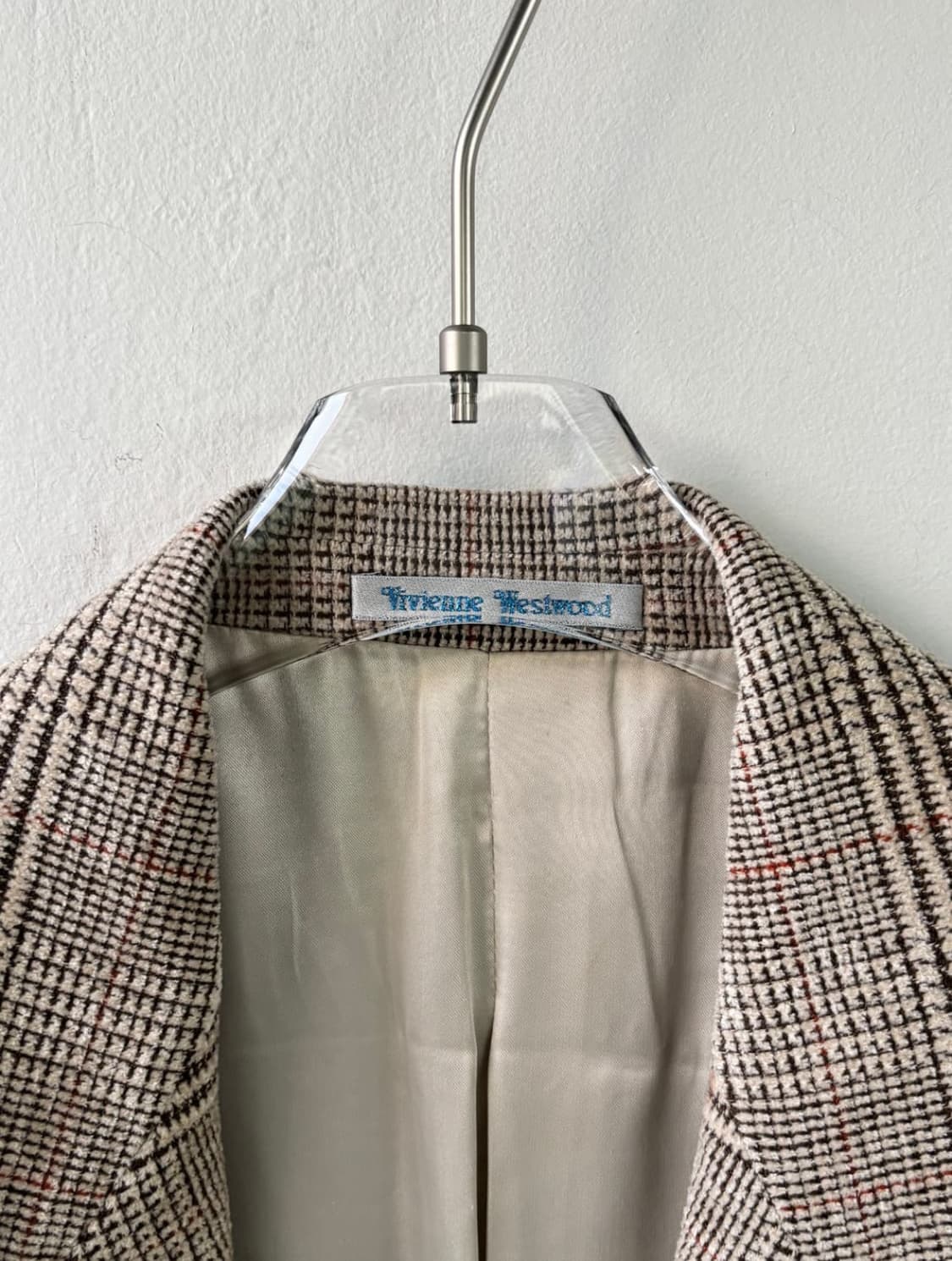 비비안웨스트우드 오버 체크 블레이저 상품이미지6