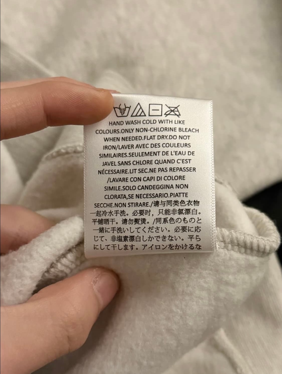 피오갓 에센셜 코어 컬렉션 후드 라이트 오트밀 상품이미지7