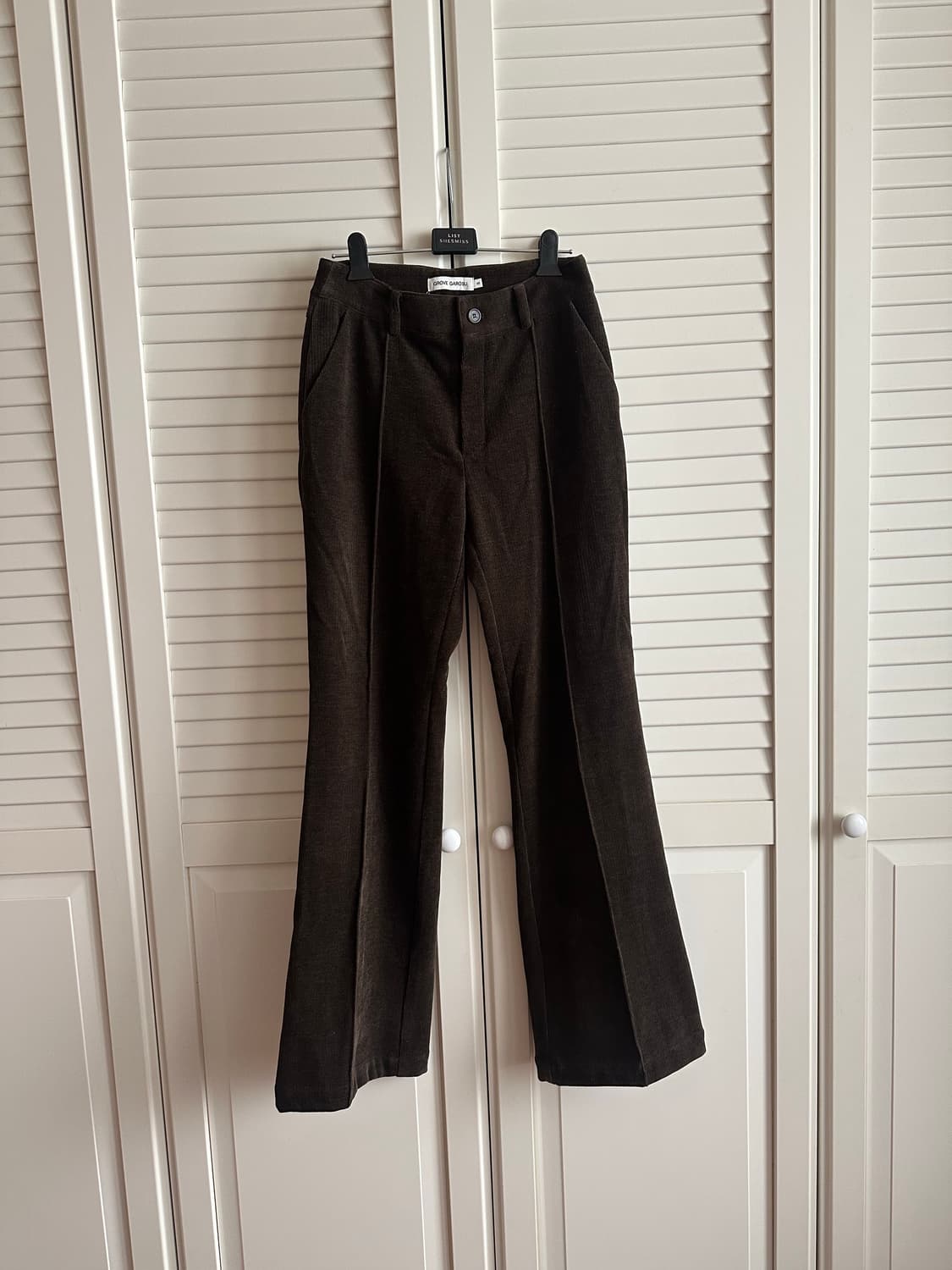 그로브 grove 코듀로이 부츠컷 팬츠 S 상품이미지4