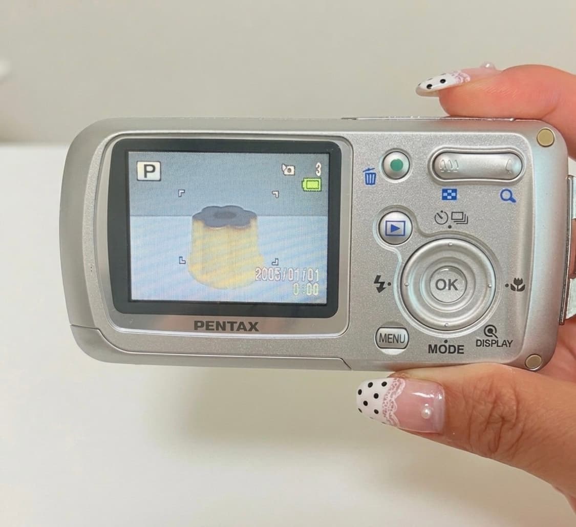 희귀매물🩷 Pentax Optio WP 핑크색 상품이미지4