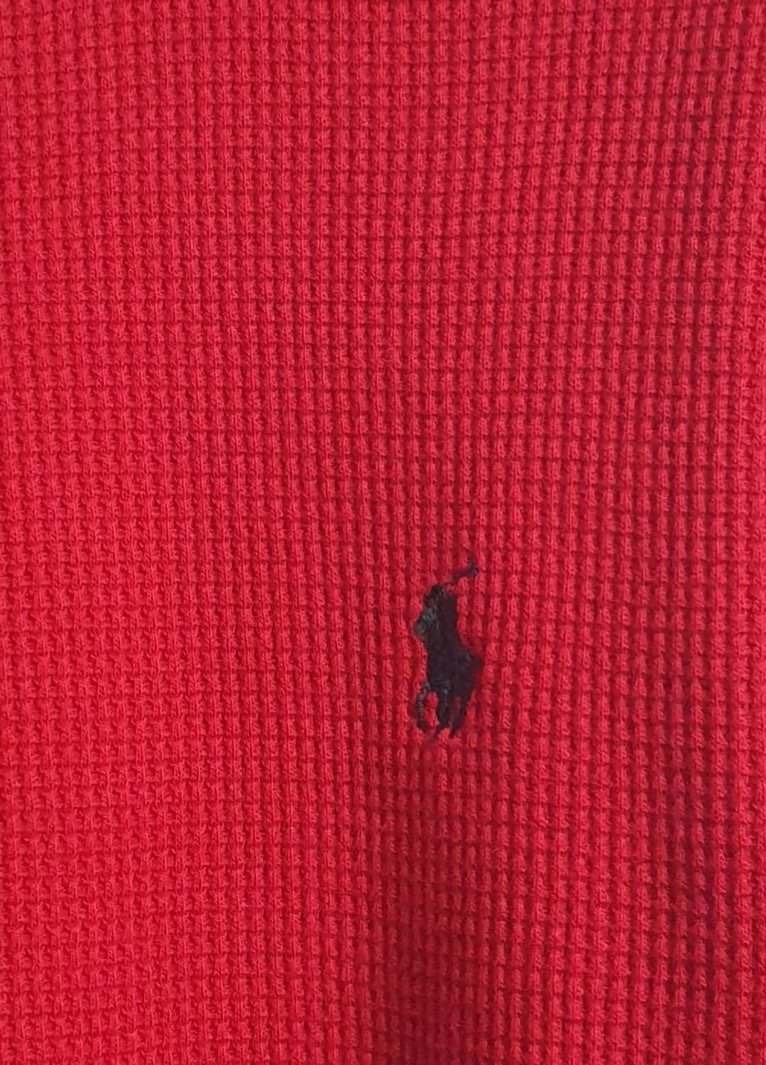 폴로랄프로렌 와플 니트 크루넥 롱슬리브 레드 L 상품이미지4