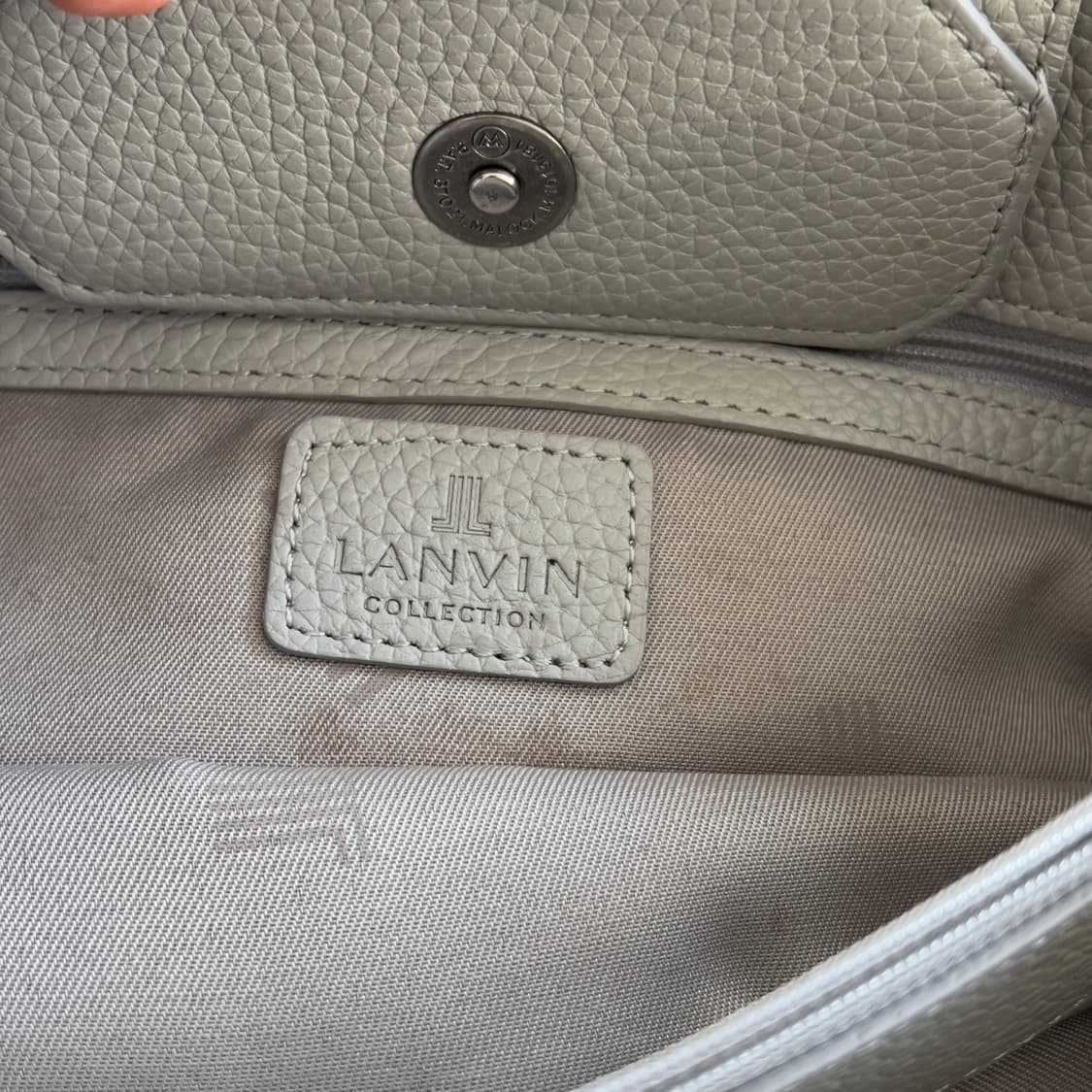 Lanvin leather shoulder+cross bag 상품이미지3