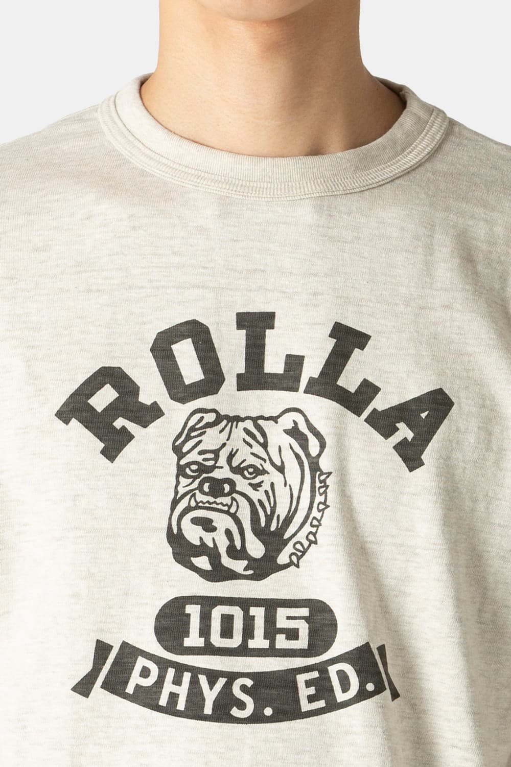 [XL] 웨어하우스 LOT 4601 ROLLA 반팔 티셔츠 오트밀 상품이미지4