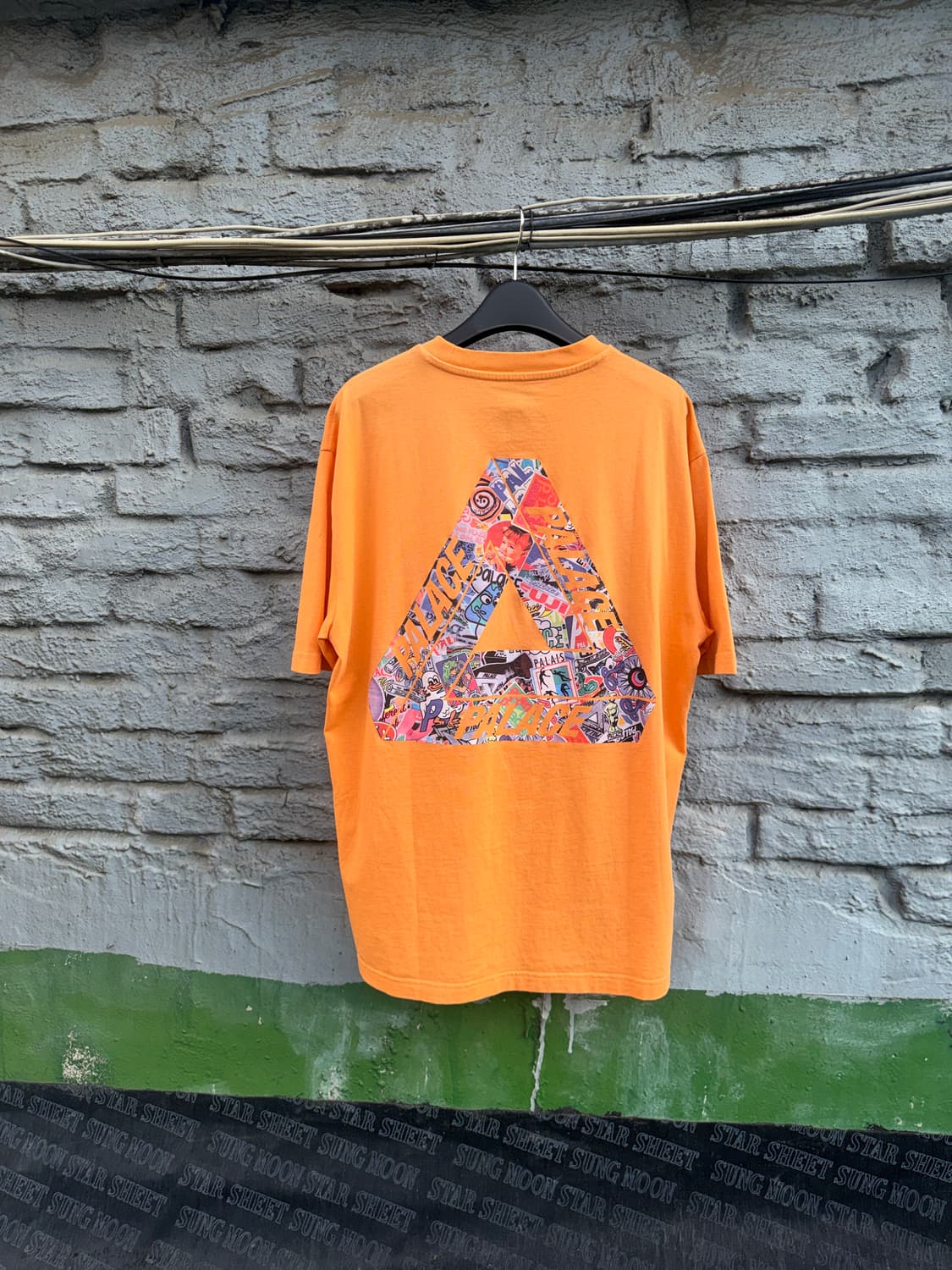 Palace 팔라스 트라이퍼그 오렌지 반팔 티셔츠(XL) 상품이미지6