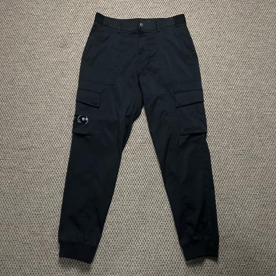 말본 스프링 베이직 조거팬츠 블랙 32 상품이미지1