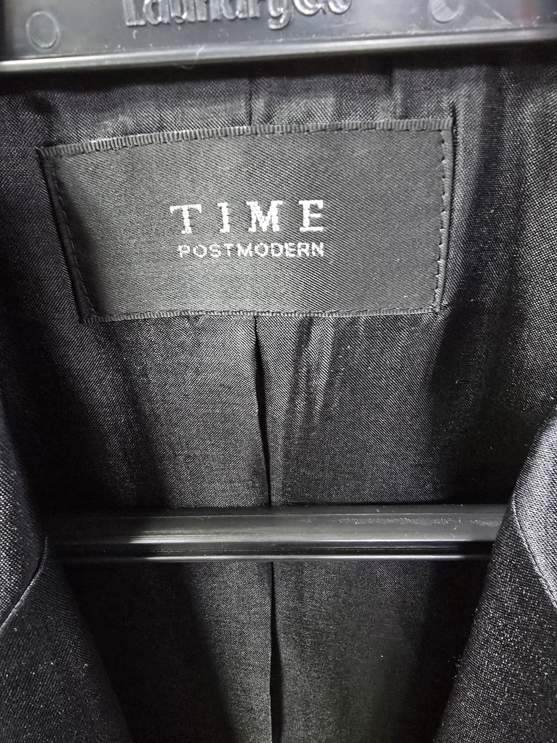 타임 블랙 롱 자켓 코트 (1286) 상품이미지3