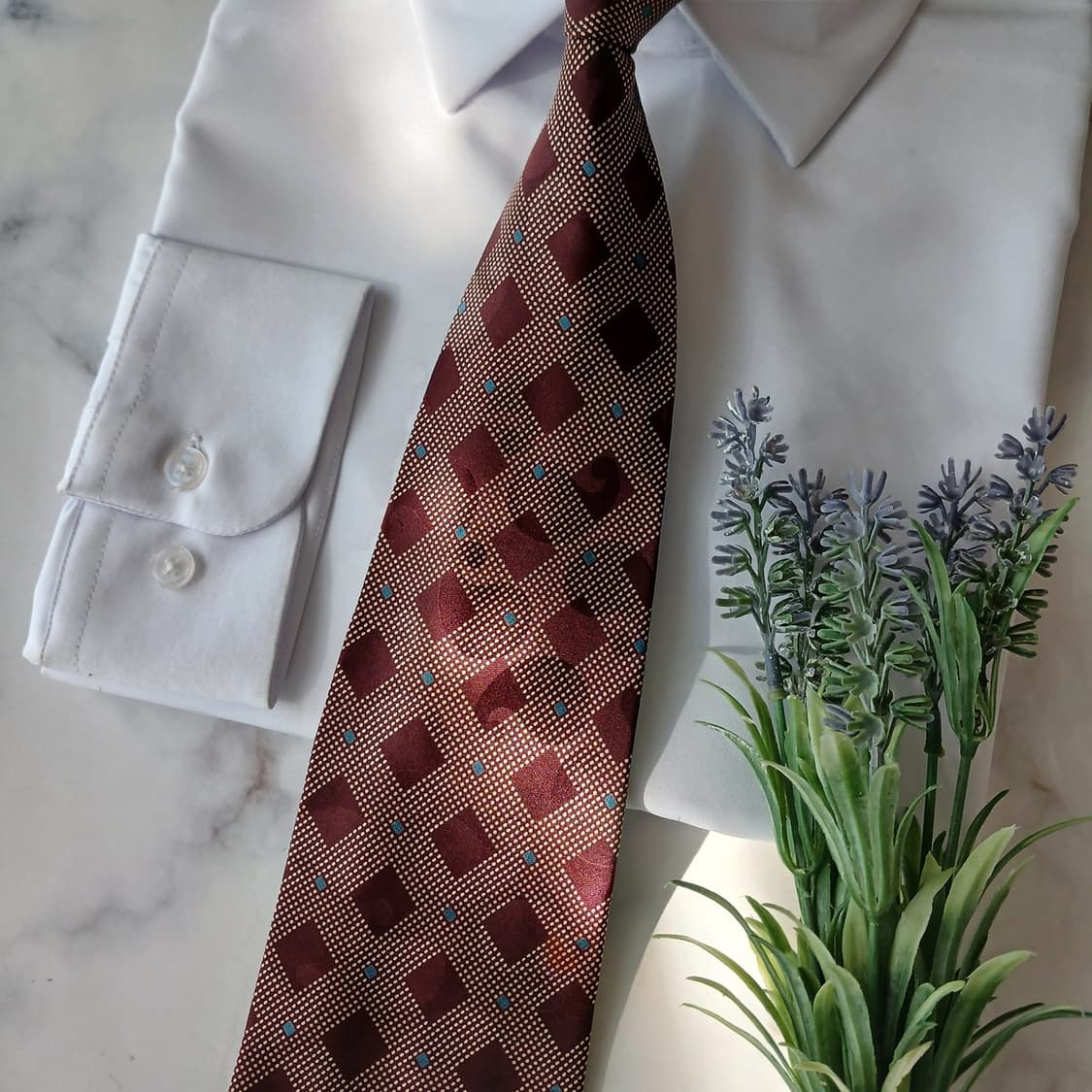 조르지오아르마니 실크 다이아몬드 넥타이 10.2cm A등급 A18883
 상품이미지6