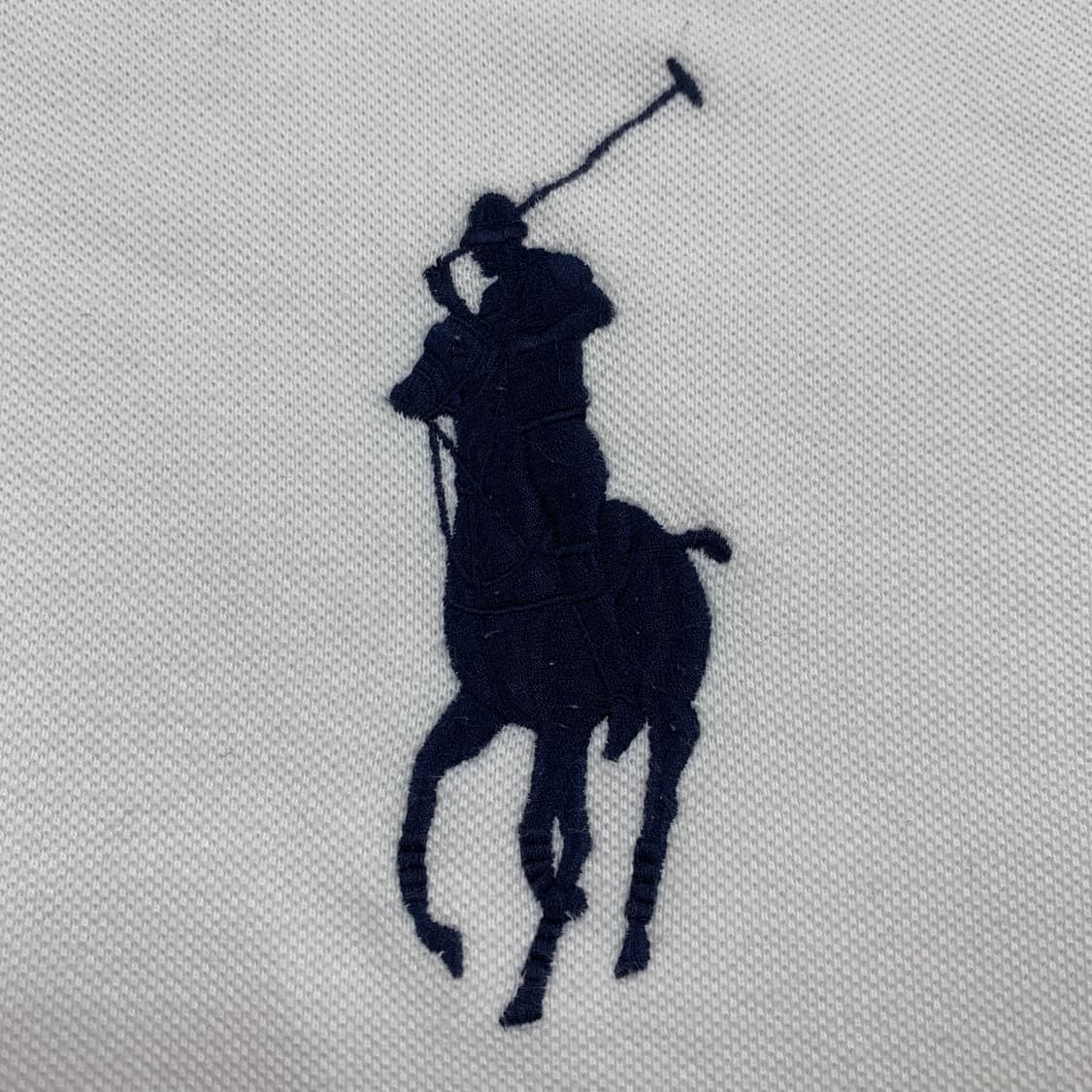 폴로 랄프로렌 빅포니 코튼 집업 져지 화이트 상품이미지3