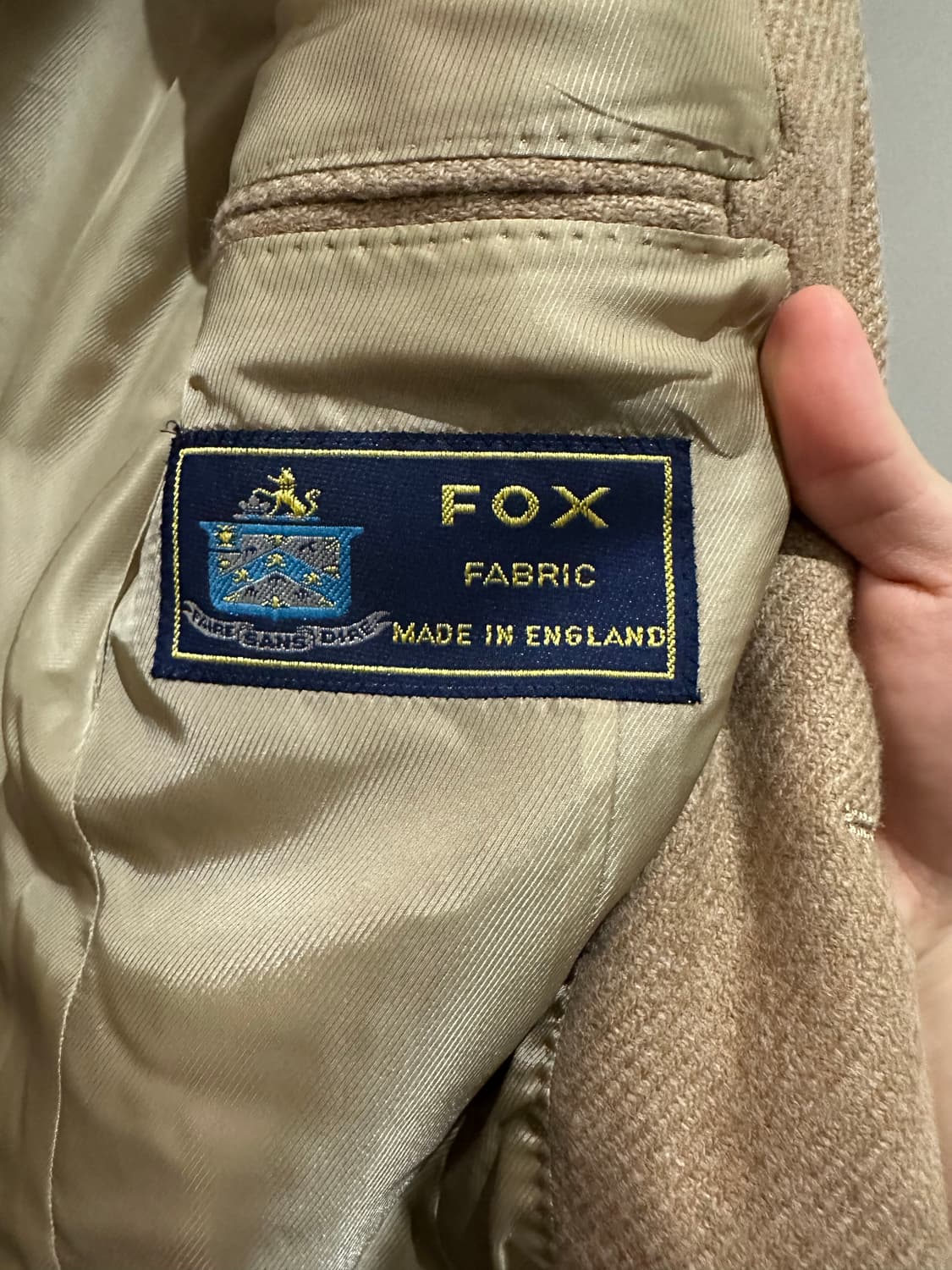 안드레아 서울 링자켓 링마에44 카멜 트위드 상품이미지6