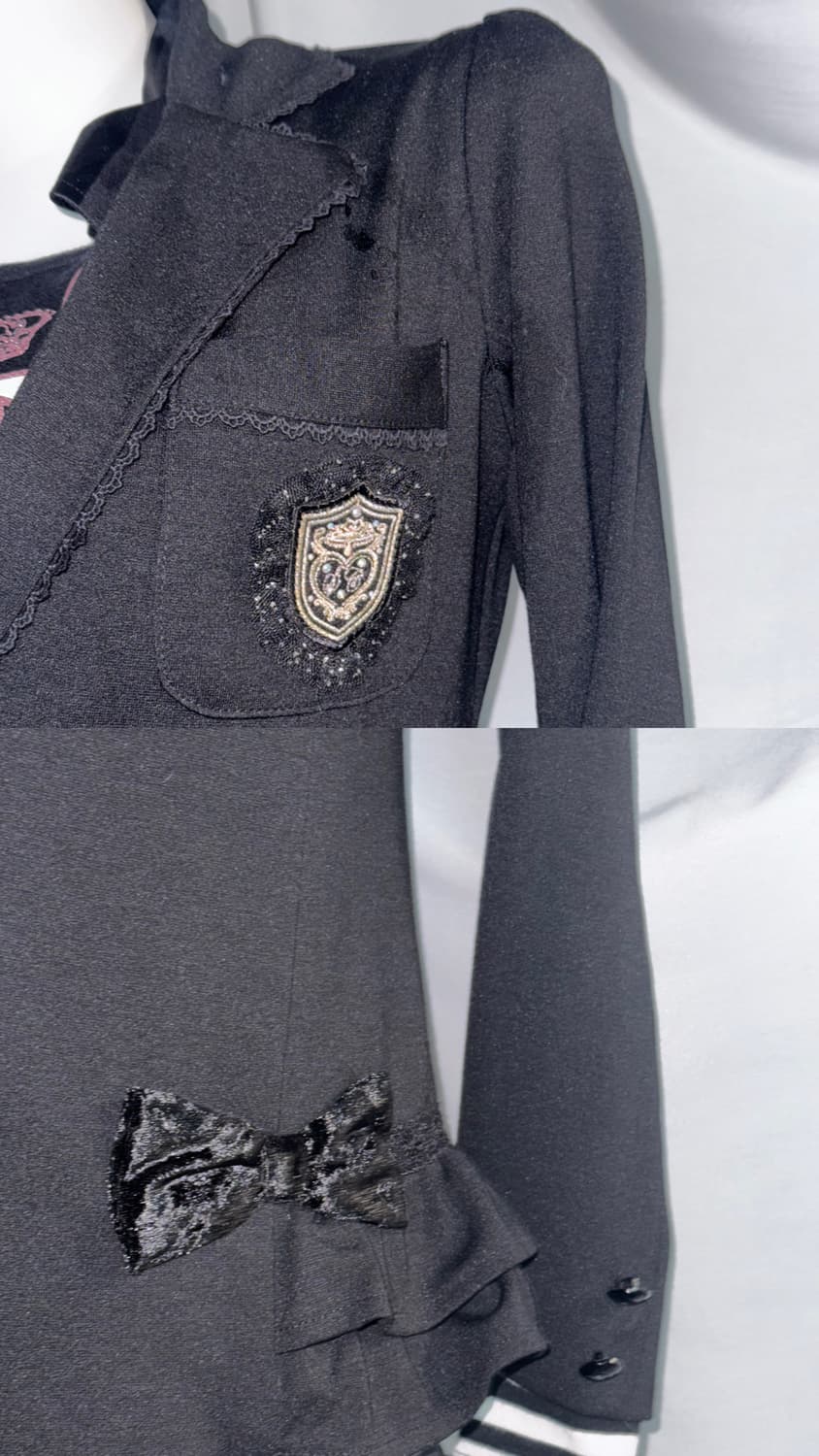 Liz Lisa 리즈리사 캐캐체 아무사복깔 하라주쿠 키치 펑크 코디세트  상품이미지9