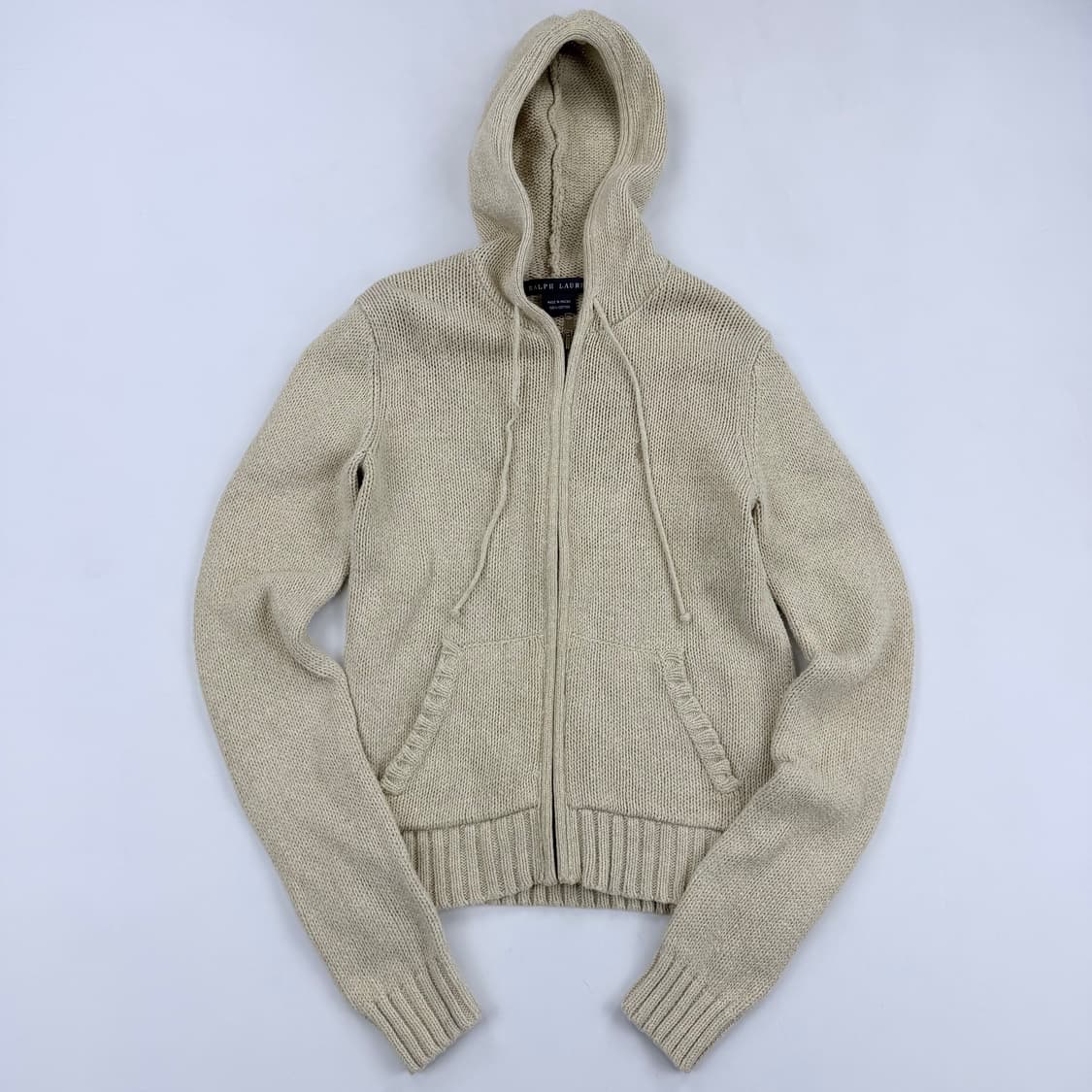 폴로 랄프로렌 니트 후드집업 상품이미지1