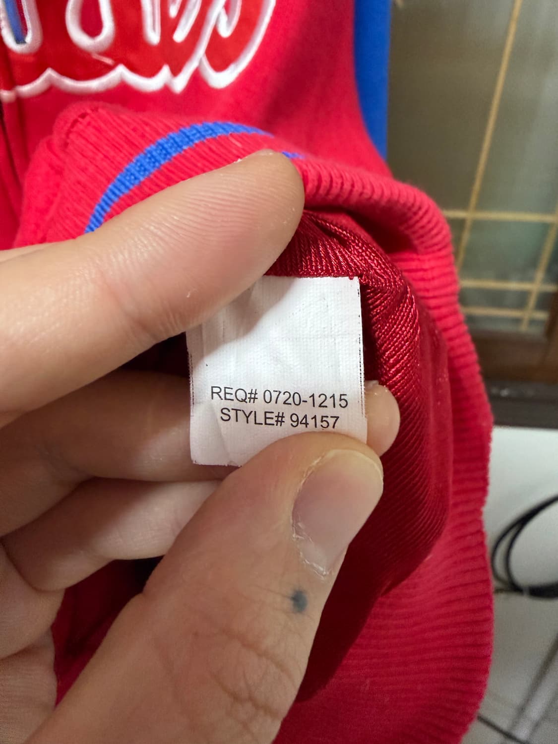 00’s MLB Stitches 필라델피아 필리스 후드집업 상품이미지8