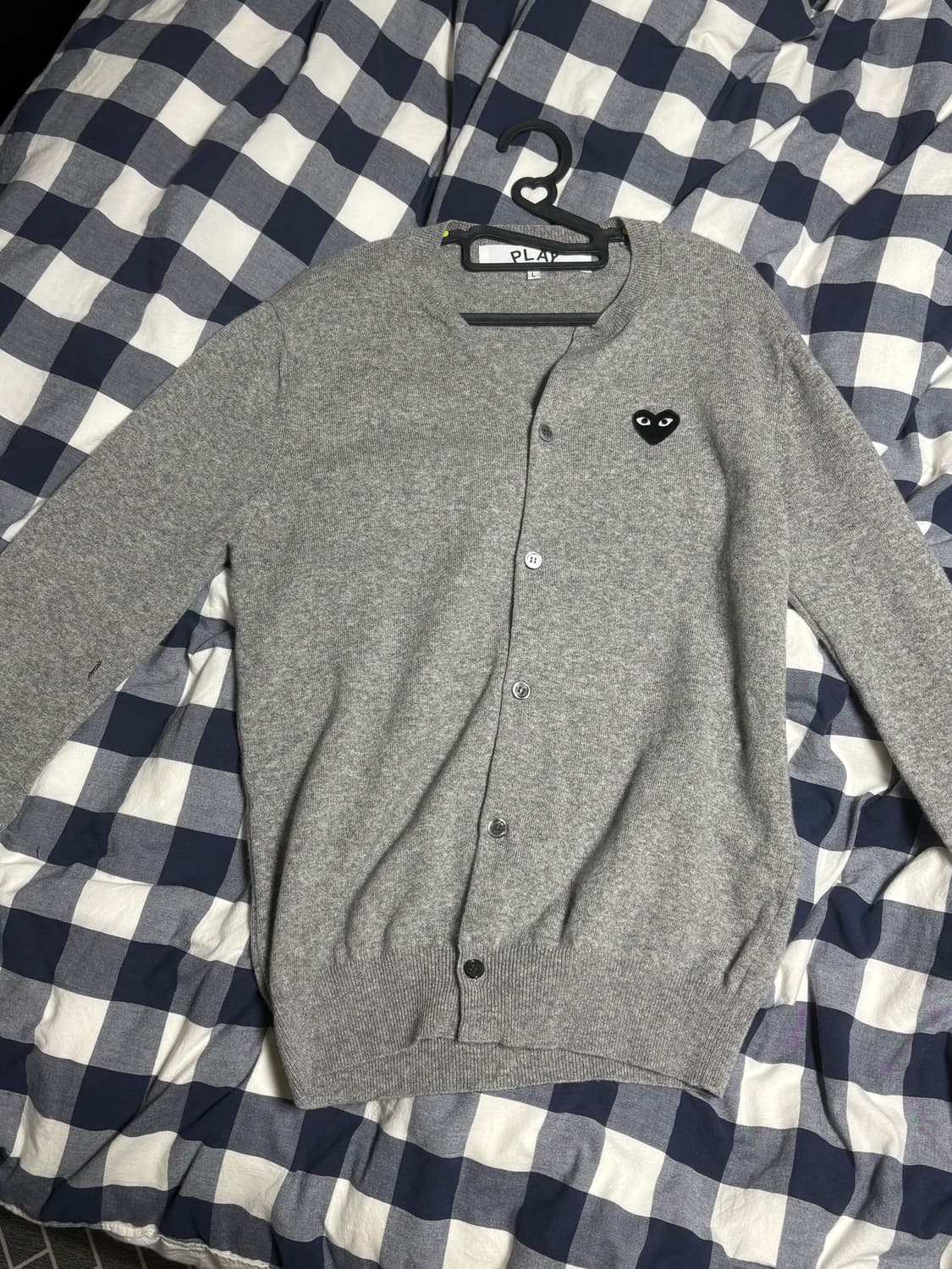 꼼데가르송 가디건 L 상품이미지1