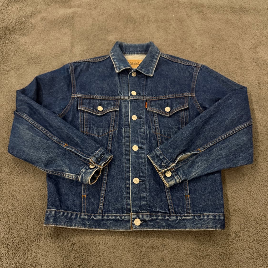 [ 정품/M ] 리바이스 70651-0217 데님 트러커 청자켓 상품이미지2