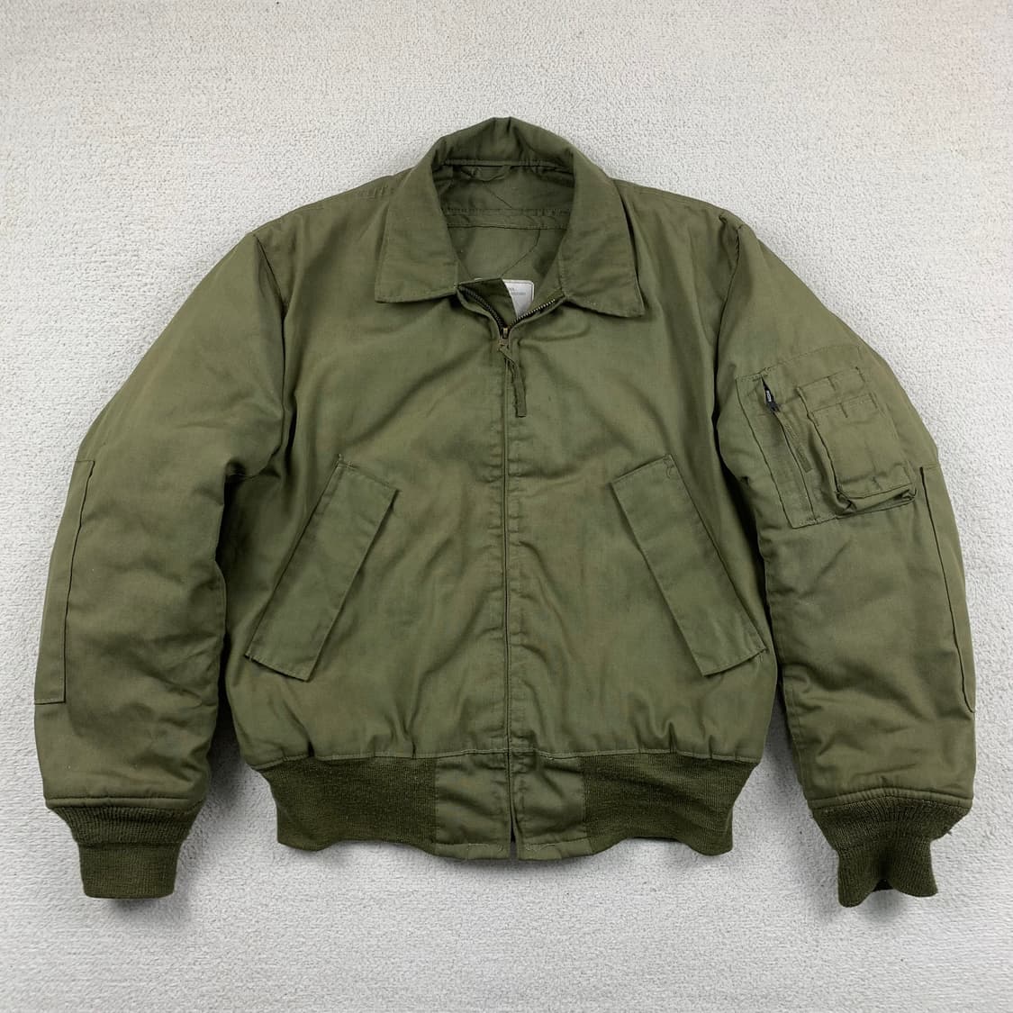 80s 미군 CVC 탱커자켓 알파인더스트리 생산 상품이미지1