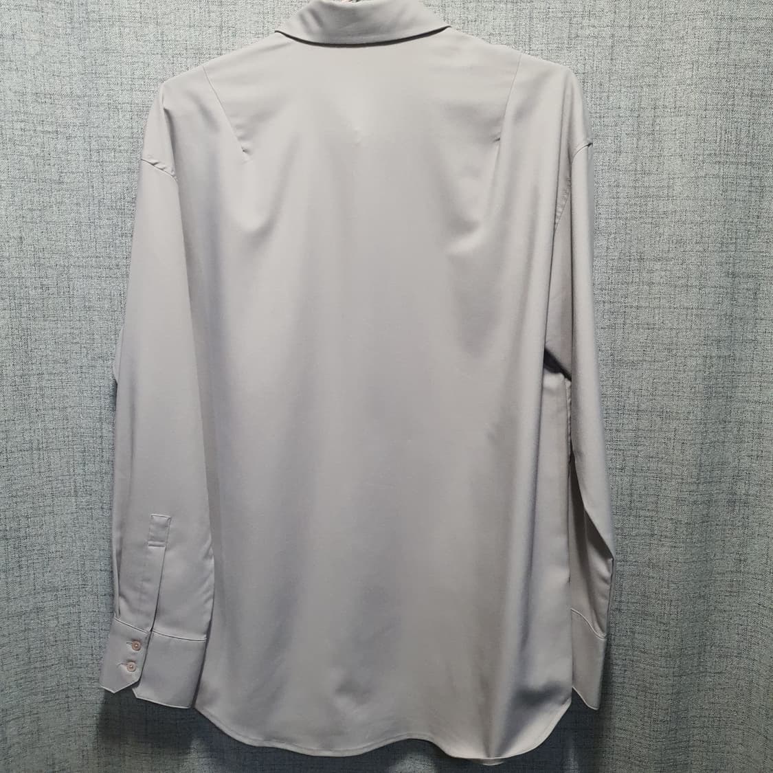 드로우핏  오버핏 히든 미니멀  긴팔 셔츠  상품이미지2