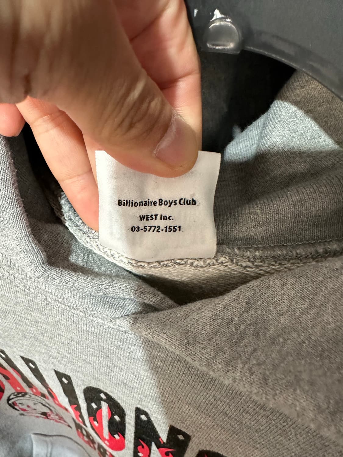 빌리어네어 보이즈 클럽 아치로고 후드티 상품이미지5