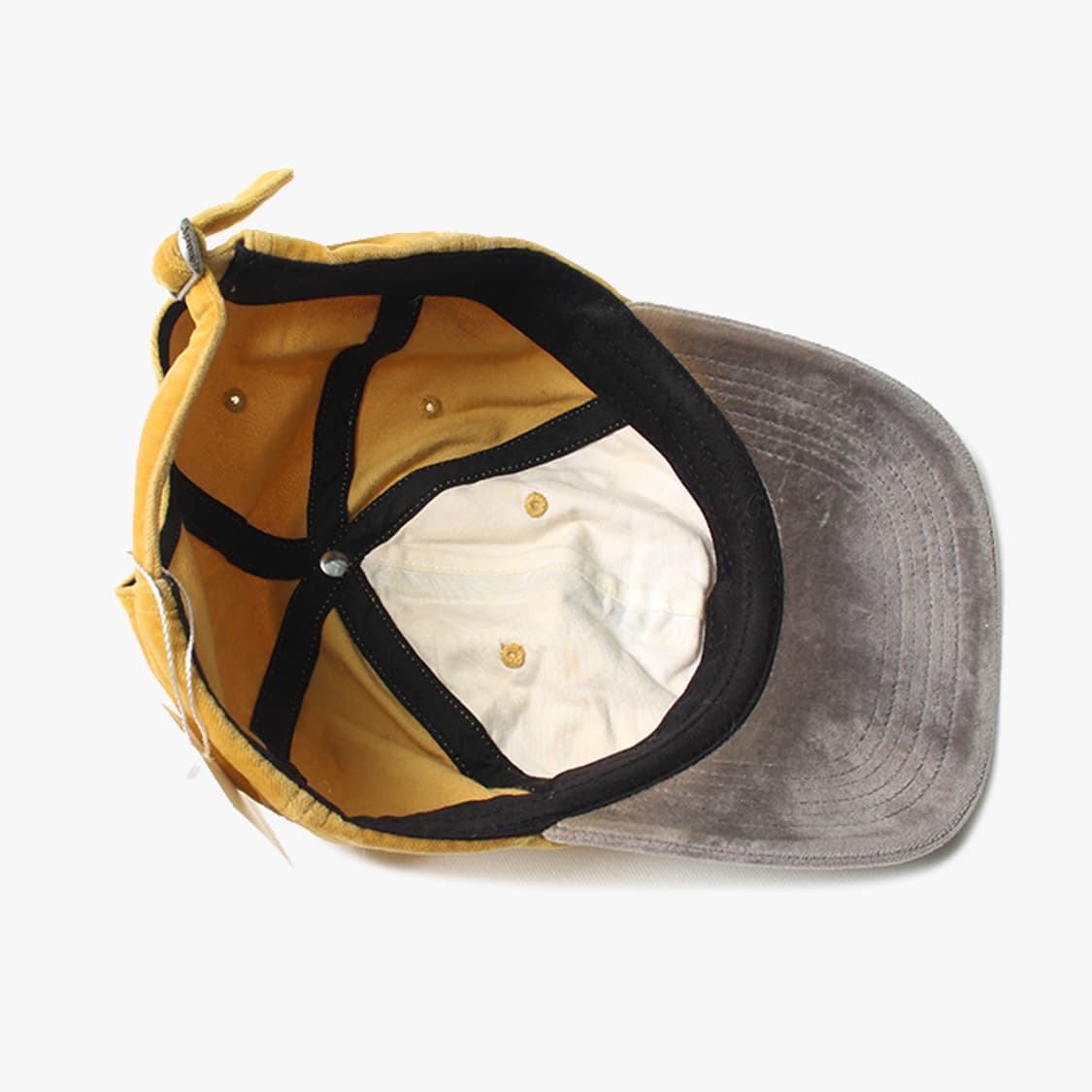  SUPREME "Yellow Velvet Cap" 상품이미지5