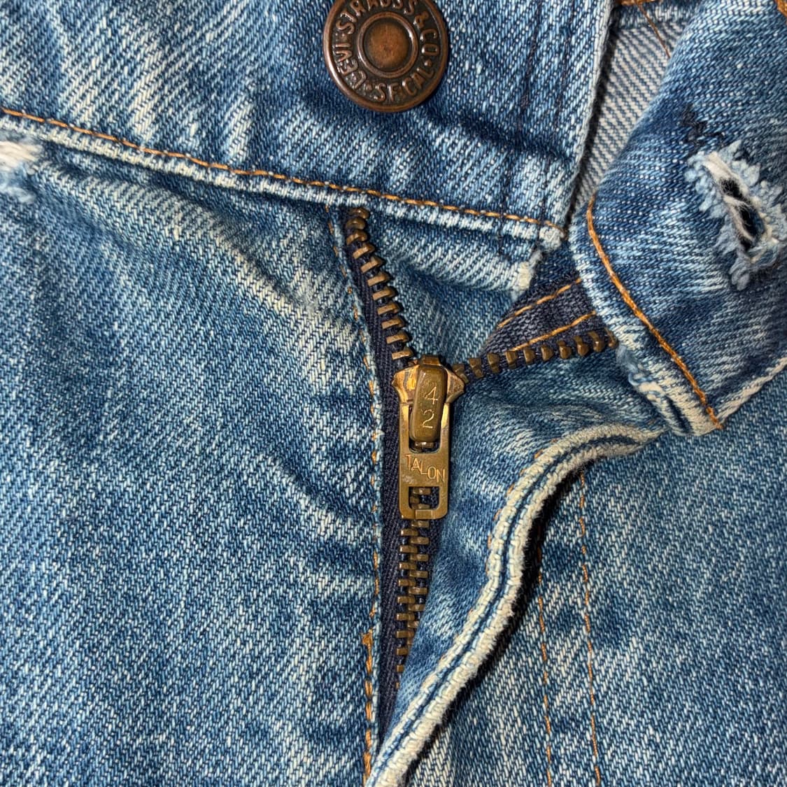 70s Levis 646 Bell Bottom Denim 상품이미지6