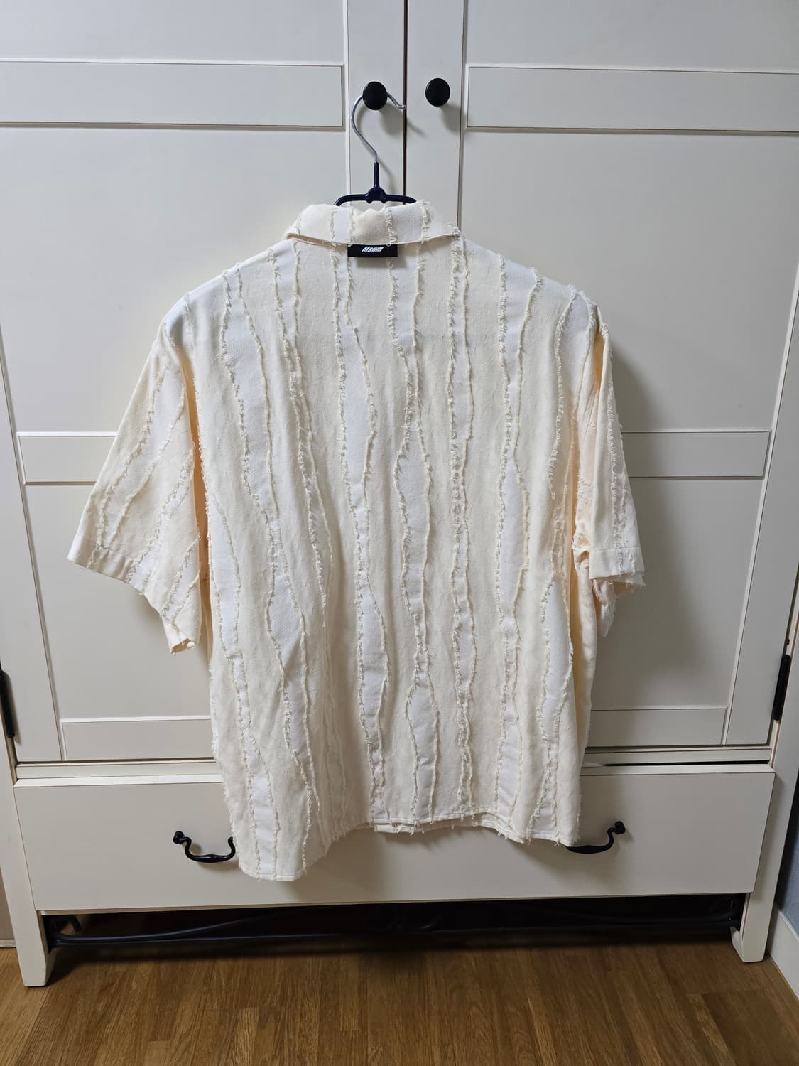 [41(L)] MSGM 솔리드 컬러 셔츠  상품이미지4