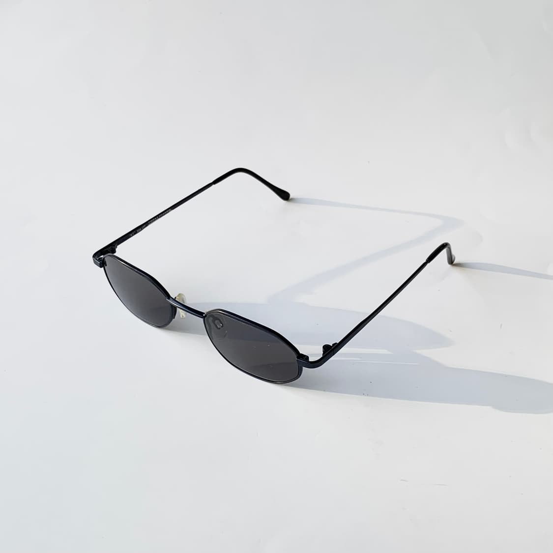 782 픽키 데드스탁 빈티지안경 슬림 오벌 블랙 네이비 선글라스 상품이미지3