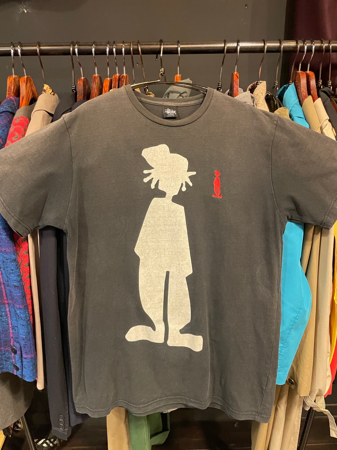 90s 올드 스투시 반팔티 상품이미지1