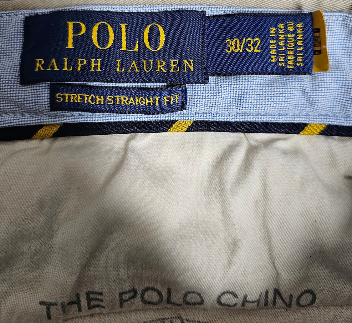 폴로랄프로렌 스트레치 치노면팬츠 30 정품큐알인증 상품이미지3
