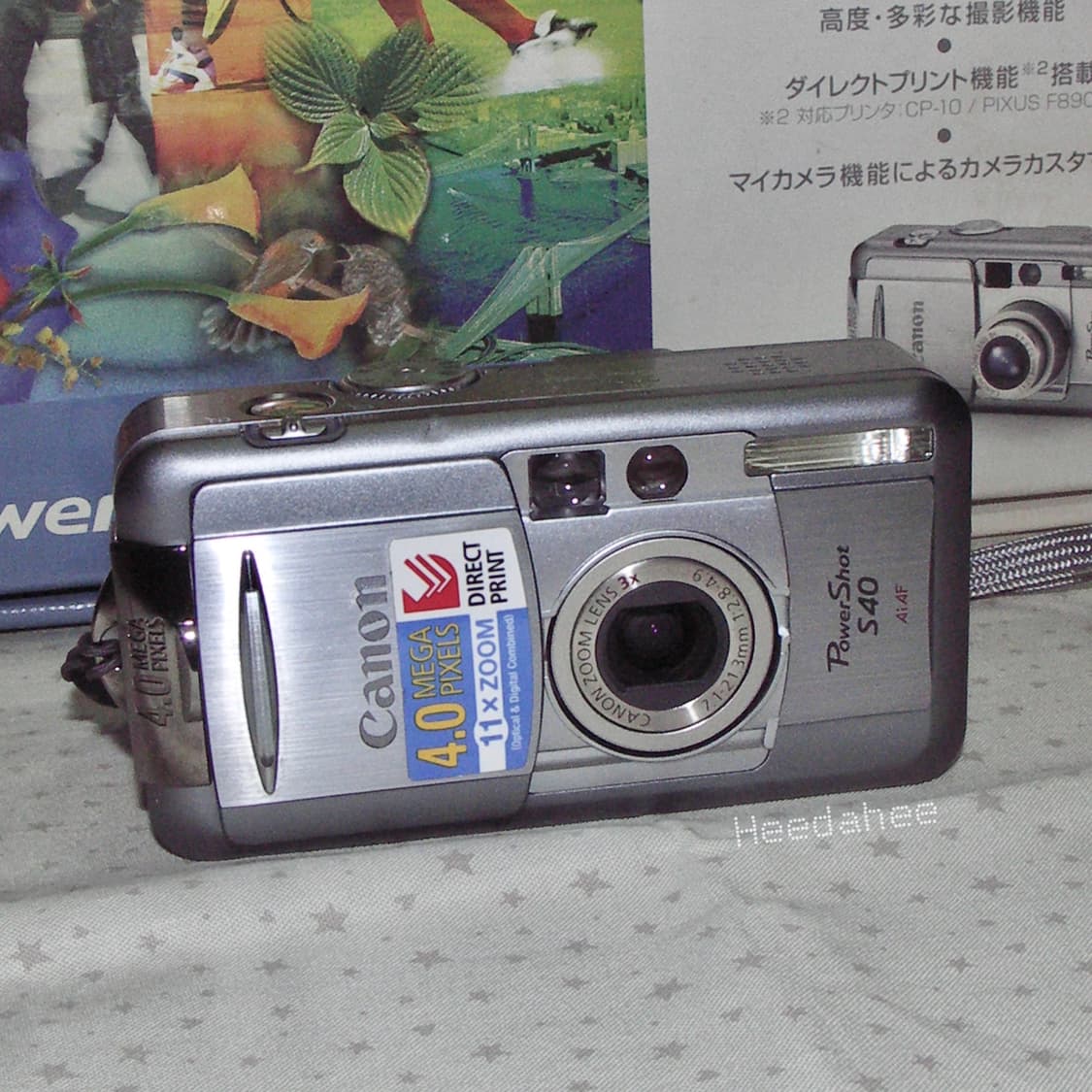 풀박 레어❗️ 캐논 파워샷 S40 / 작례⭕️ / 필름 빈티지 감성 상품이미지1