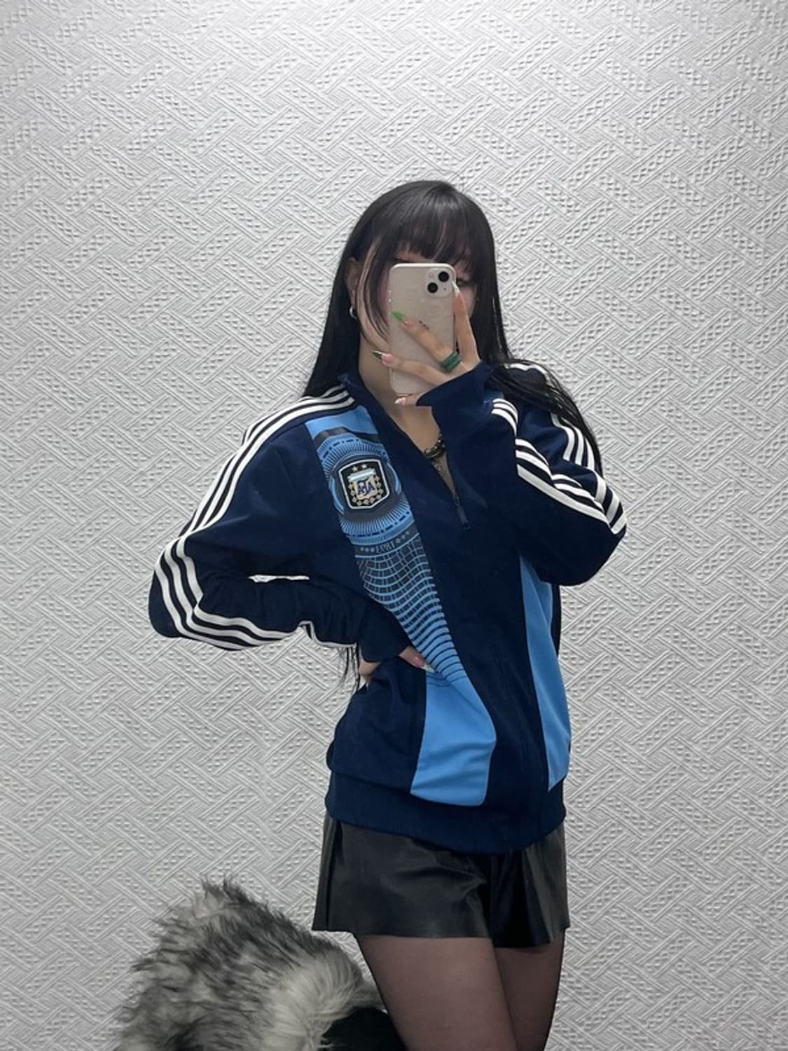 아디다스 아르헨티나 AFA 희귀 트랙탑 져지 집업 95 C08976 상품이미지1