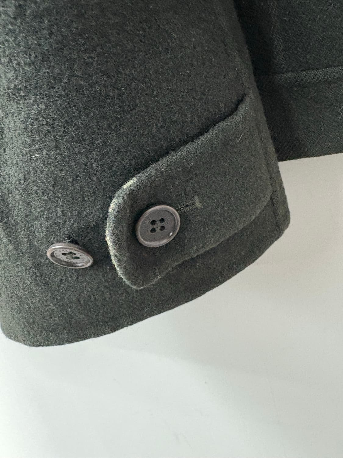 입생로랑 블랙 울 집업 자켓 A3210 상품이미지6