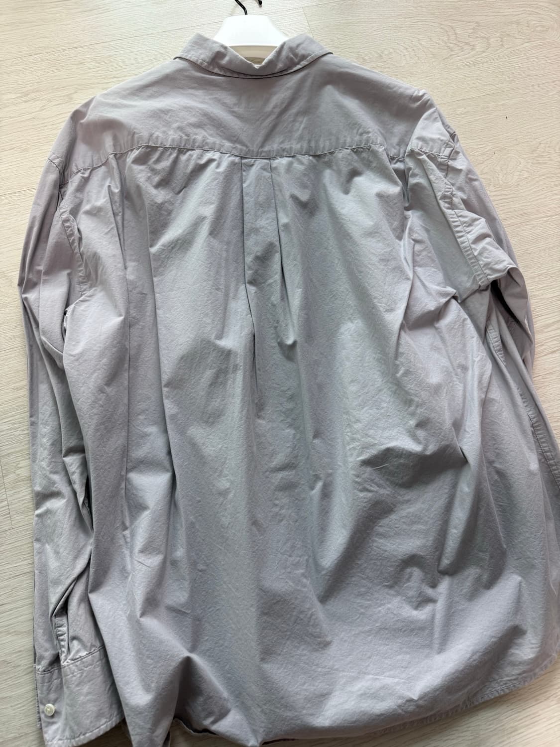 [XL] 유니온블루 런드리셔츠 라벤더그레이 상품이미지3