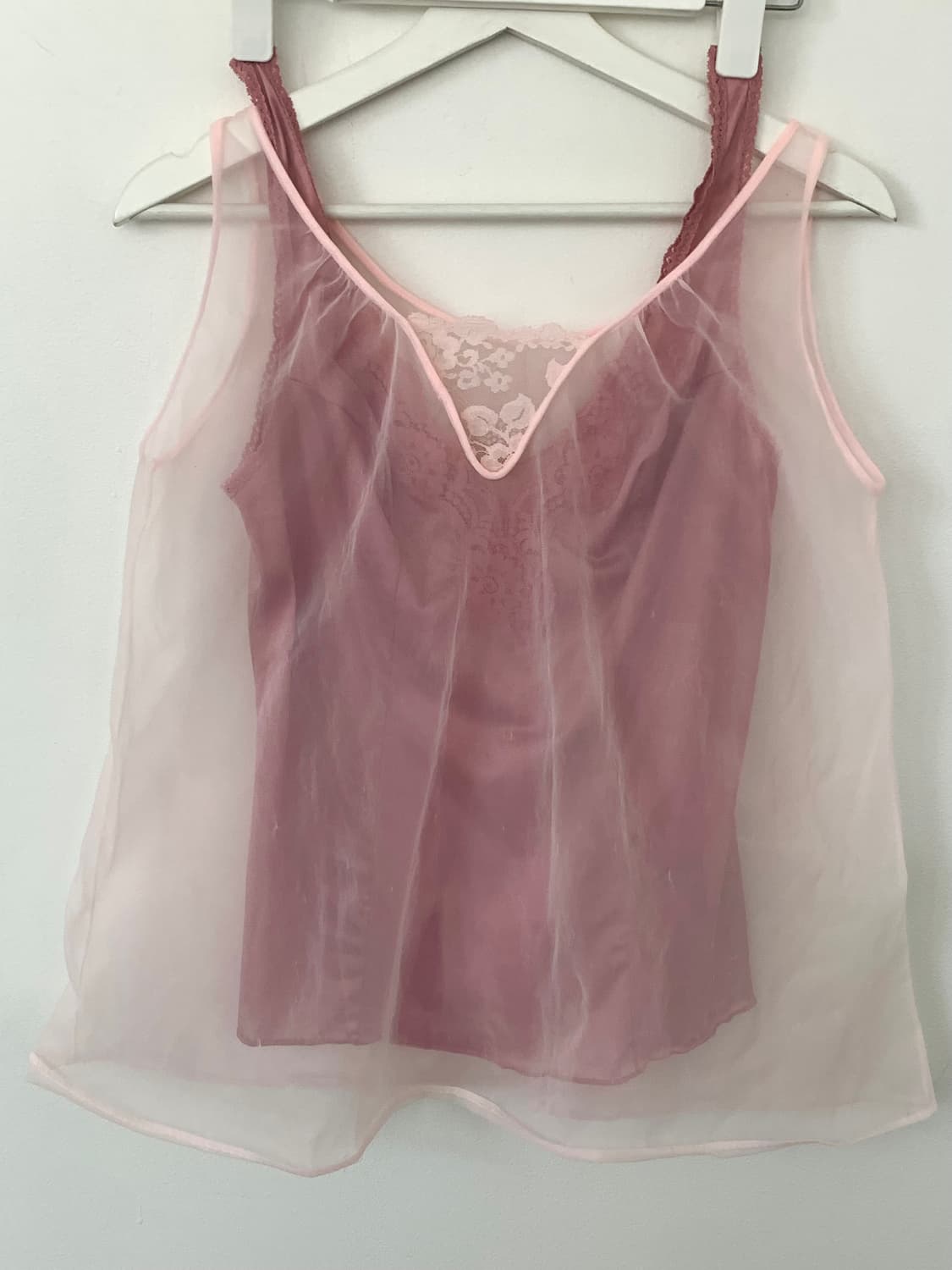 dusty pink lace top 상품이미지3