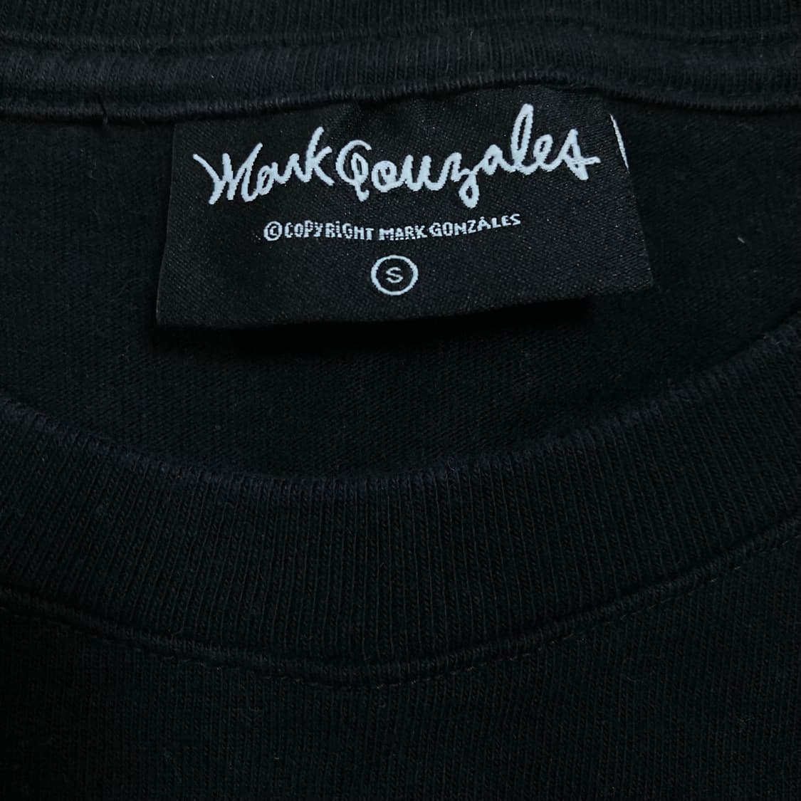 마크곤잘레스 빅로고 블랙 반팔티 상품이미지3