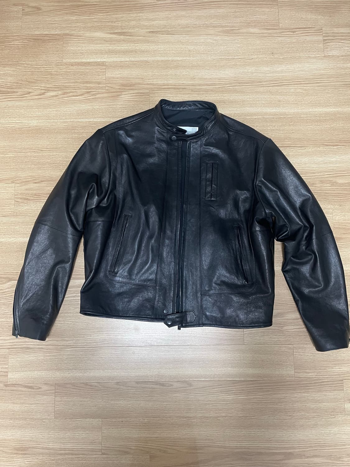 [4] 해칭룸 라이더 레더 자켓 램스킨 상품이미지3