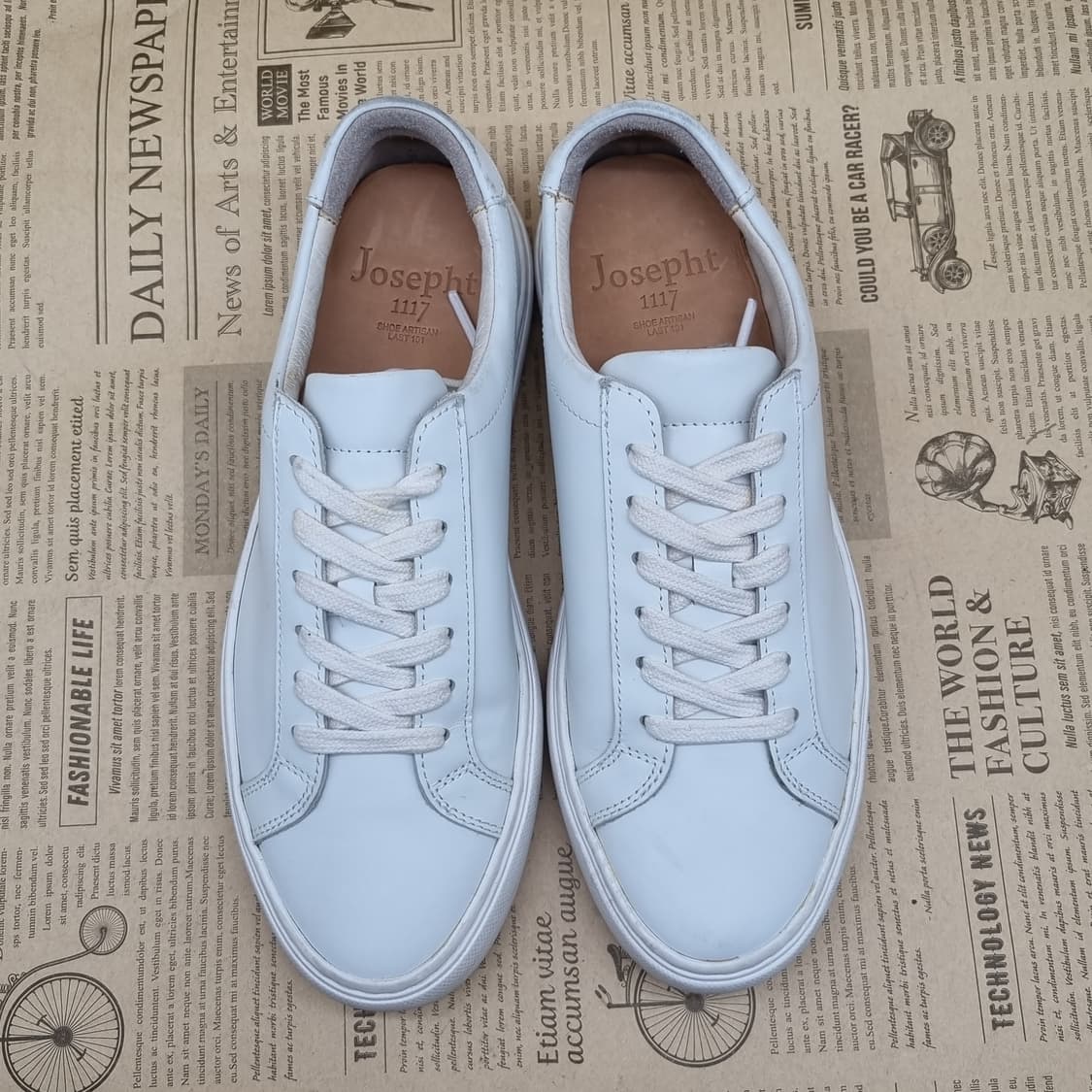 조셉트 레더 여성스니커즈 실사이즈240 상품이미지2