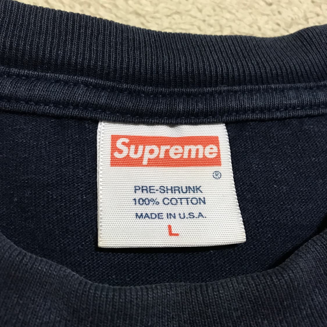 슈프림 남파 박스로고 티셔츠 2005 상품이미지4