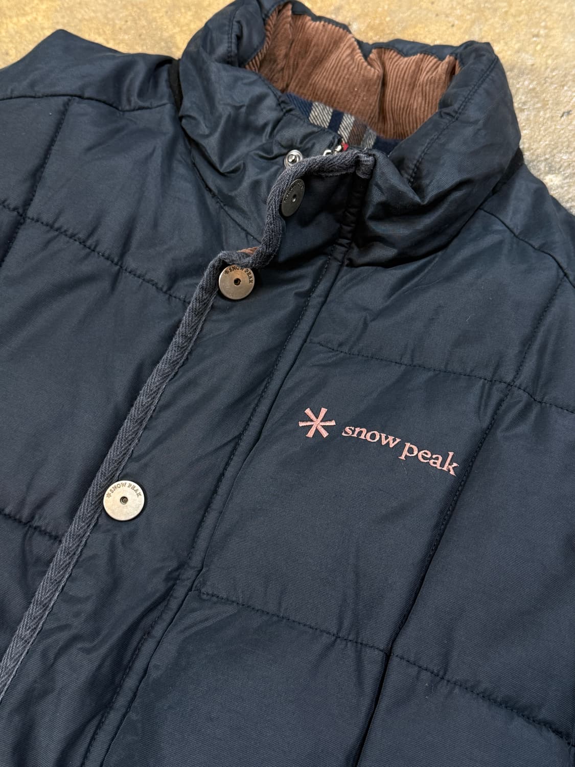 스노우 피크 패딩조끼/네이비  상품이미지4