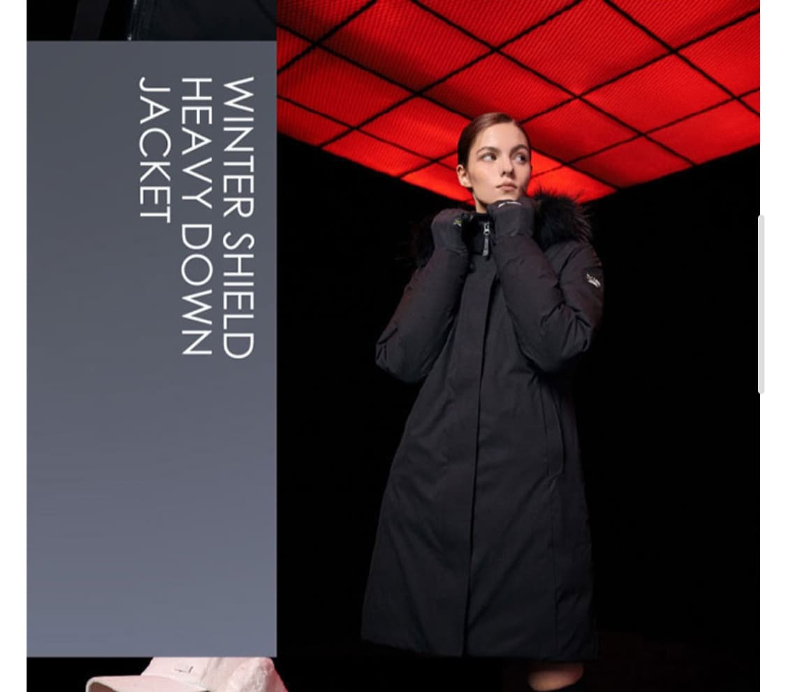 (새상품)살레와 22F/W 윈터 쉴드 헤비다운 자켓_S 상품이미지1