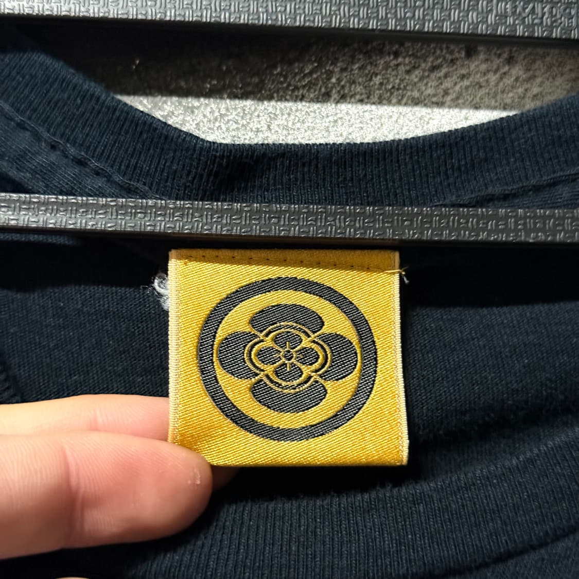 VTG 빈티지 재패니즈 오리엔탈 잉어 프린팅 반팔 티셔츠 상품이미지4